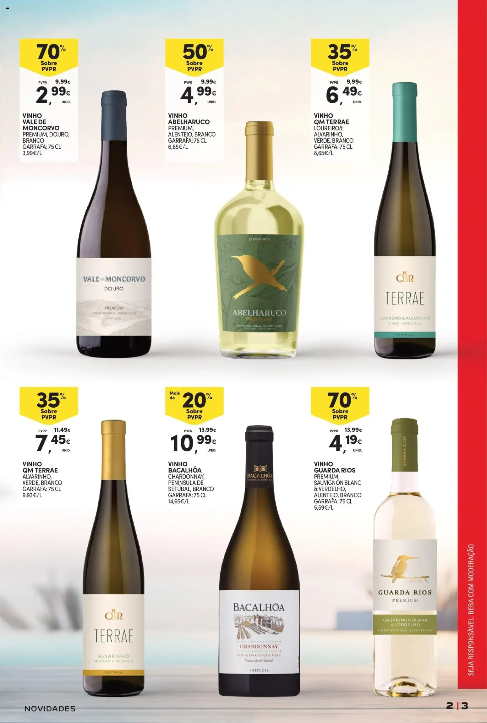 Folheto Continente - Vinhos de Verão » de 21/07/2026 - 09/08/2026 de 21 de julho até 9 de agosto 2026 - Pagina 3
