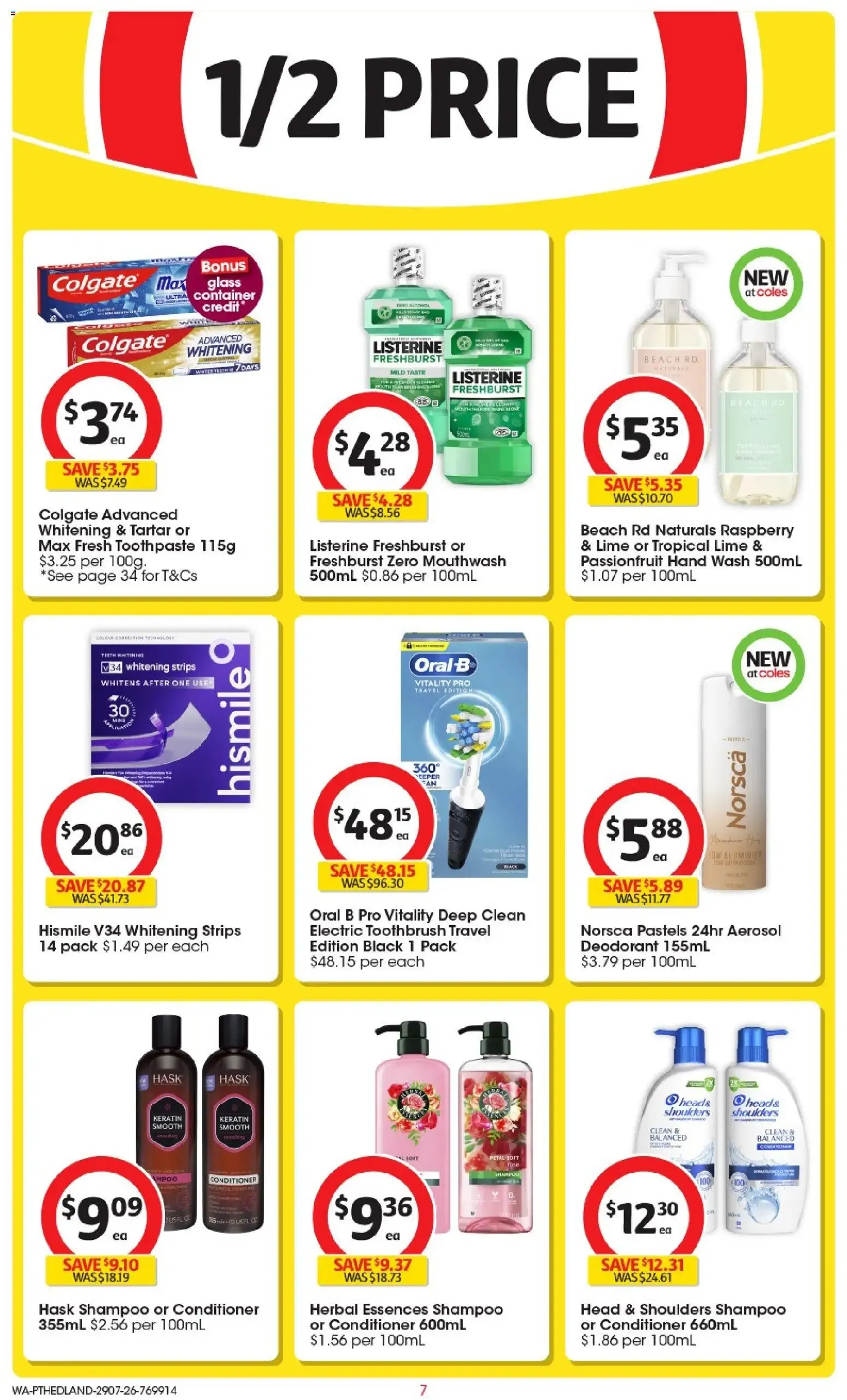 Coles PT Hedland Catalogue - Catalogue valid from 29 July to 4 August 2026 - page 7