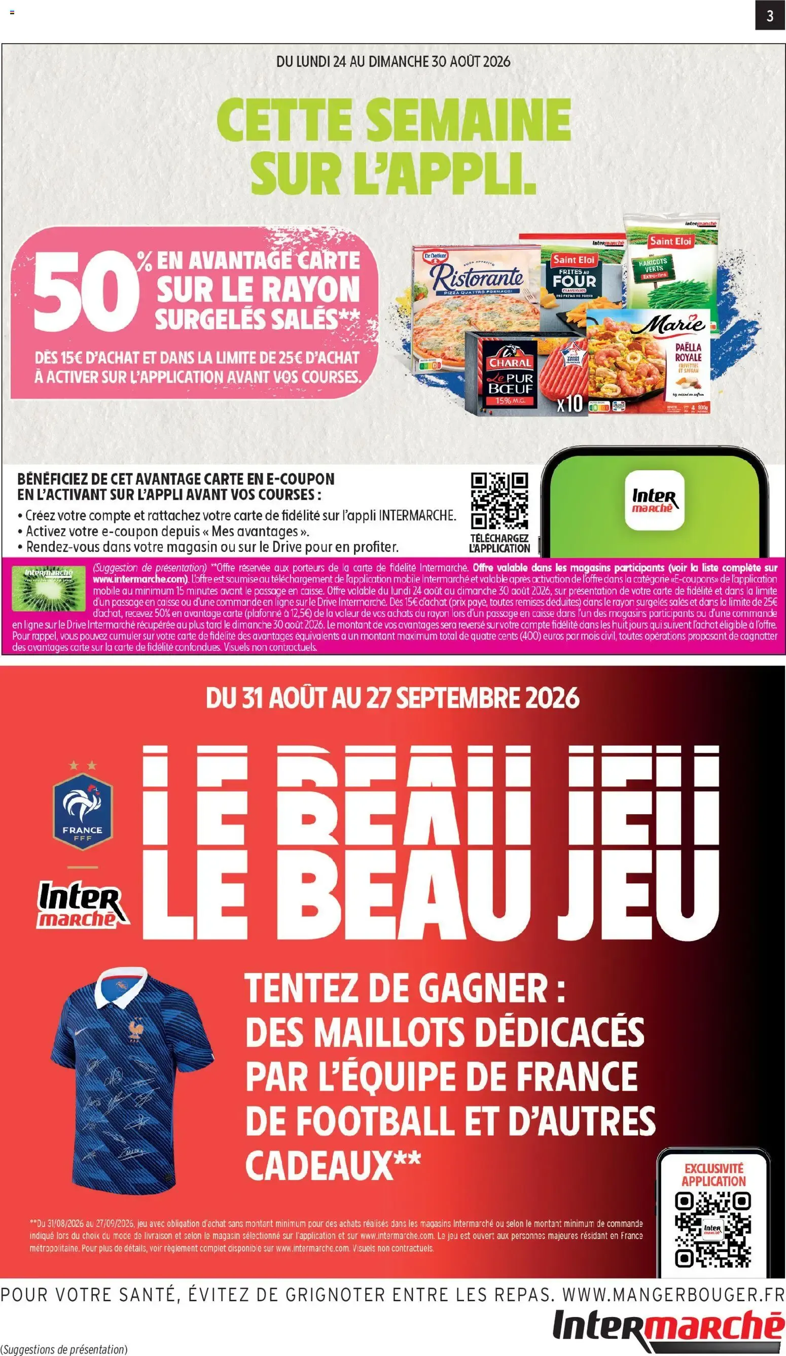 Intermarché - Découvrez nos offres spéciales rentrée à partir du 25/08/2026 - promo en ligne du 25 août au 6 septembre 2026 - Catalogue page 3