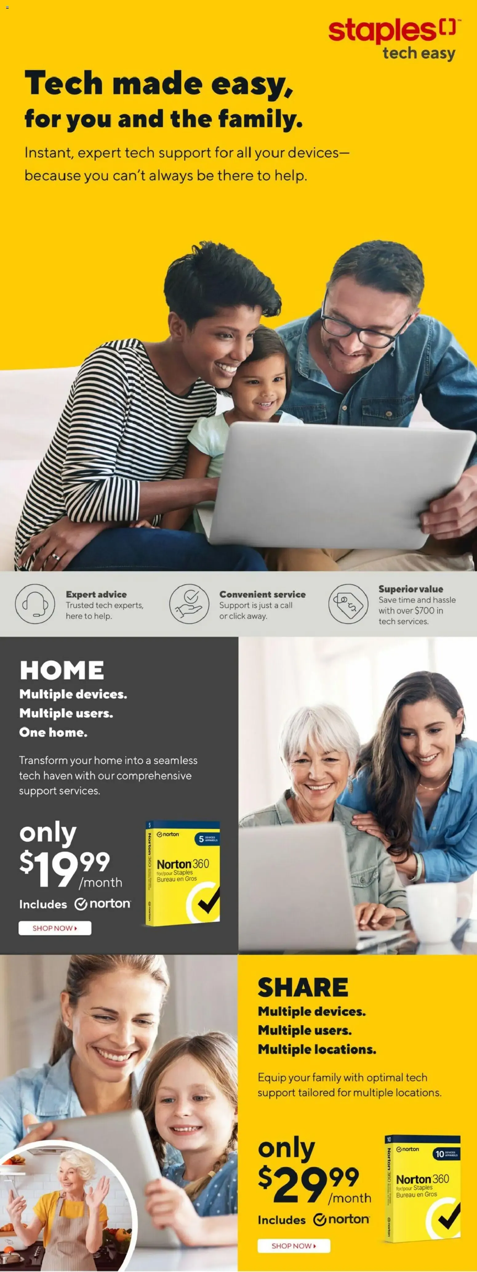 Staples.ca Shop Now from August 28 to September 3 2026 - flyer page 18