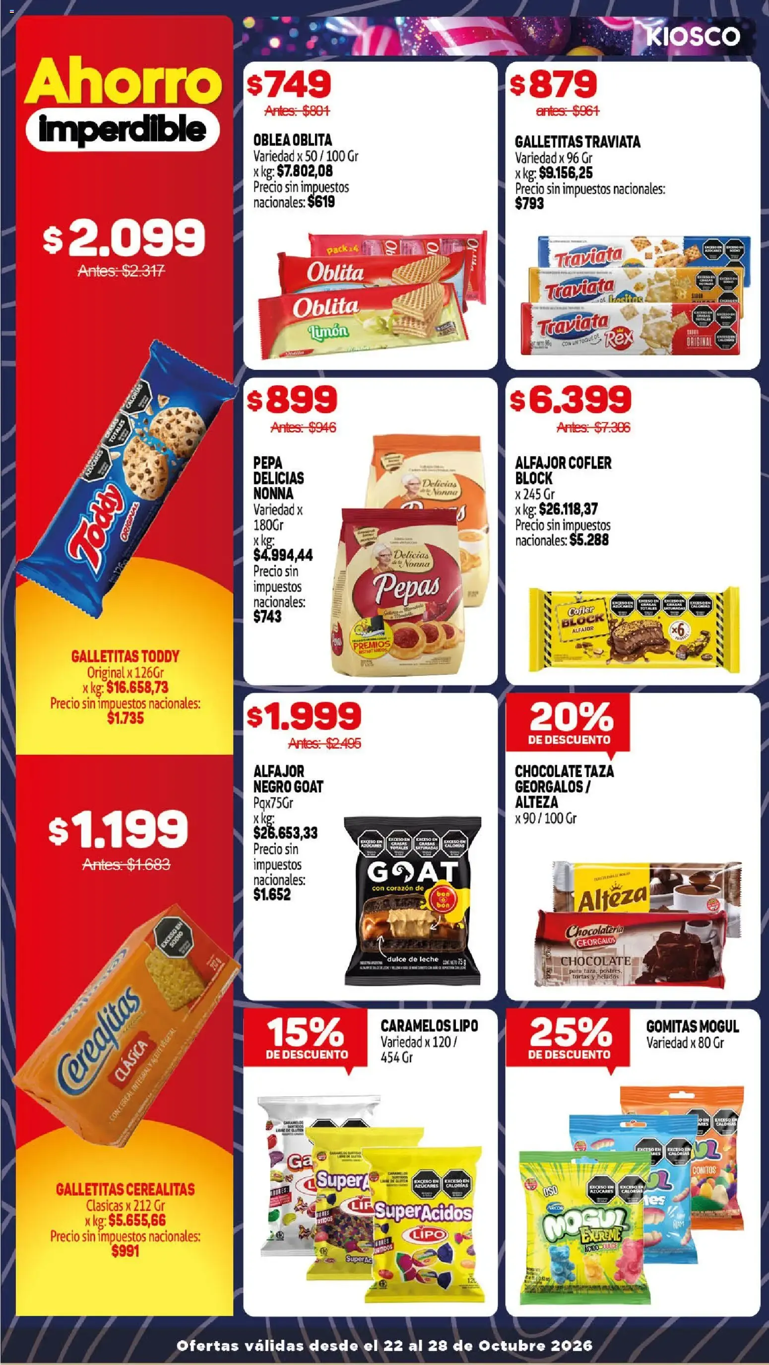 Ofertas de Makro Ahorro al Rojo Vivo 22 de octubre al 28 de octubre 2026 - Página 10 del catálogo