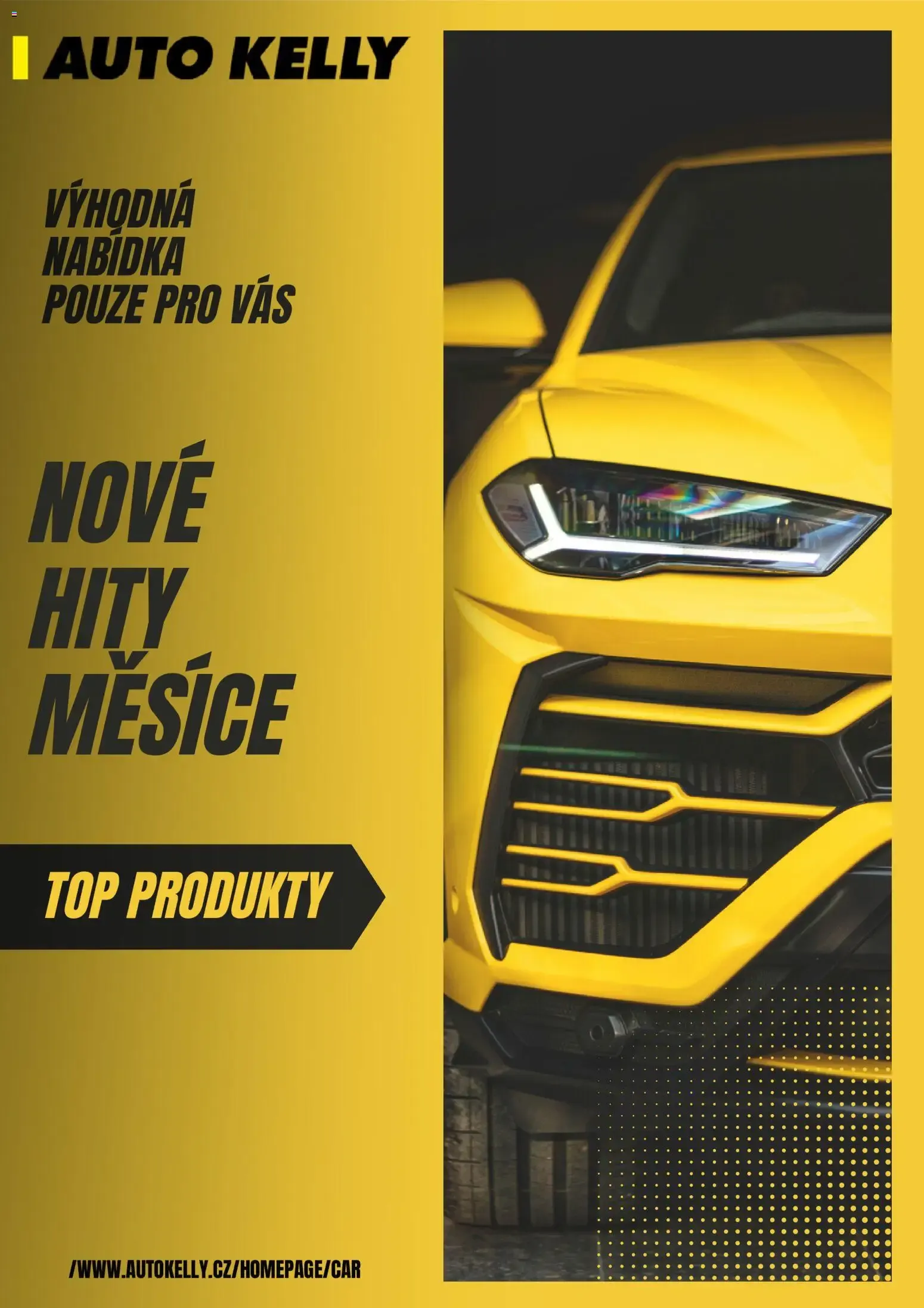 Auto Kelly leták od 02.10.2026 - akční nabídka - 2. října 31. října 2026 - Page 1