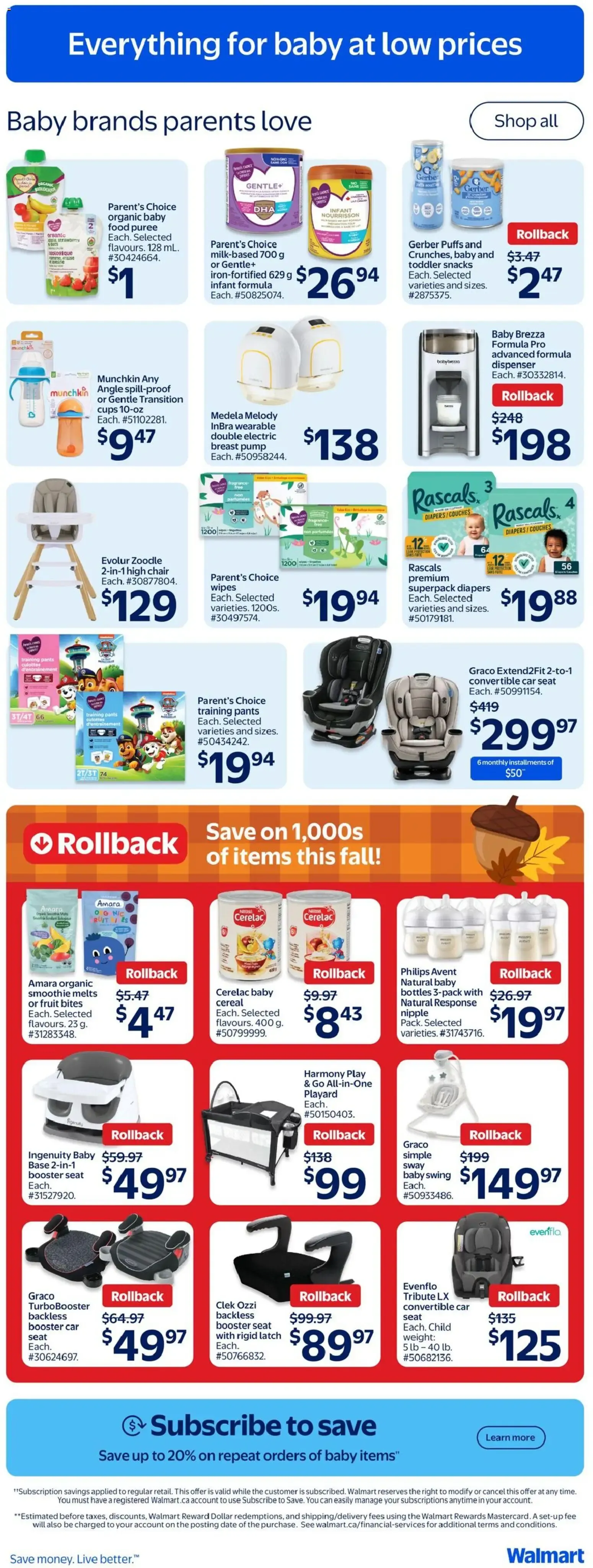 Walmart weekly flyer from Oct 15, 2026 > weekly specials & deals from October 15 to October 21 2026 - flyer page 14