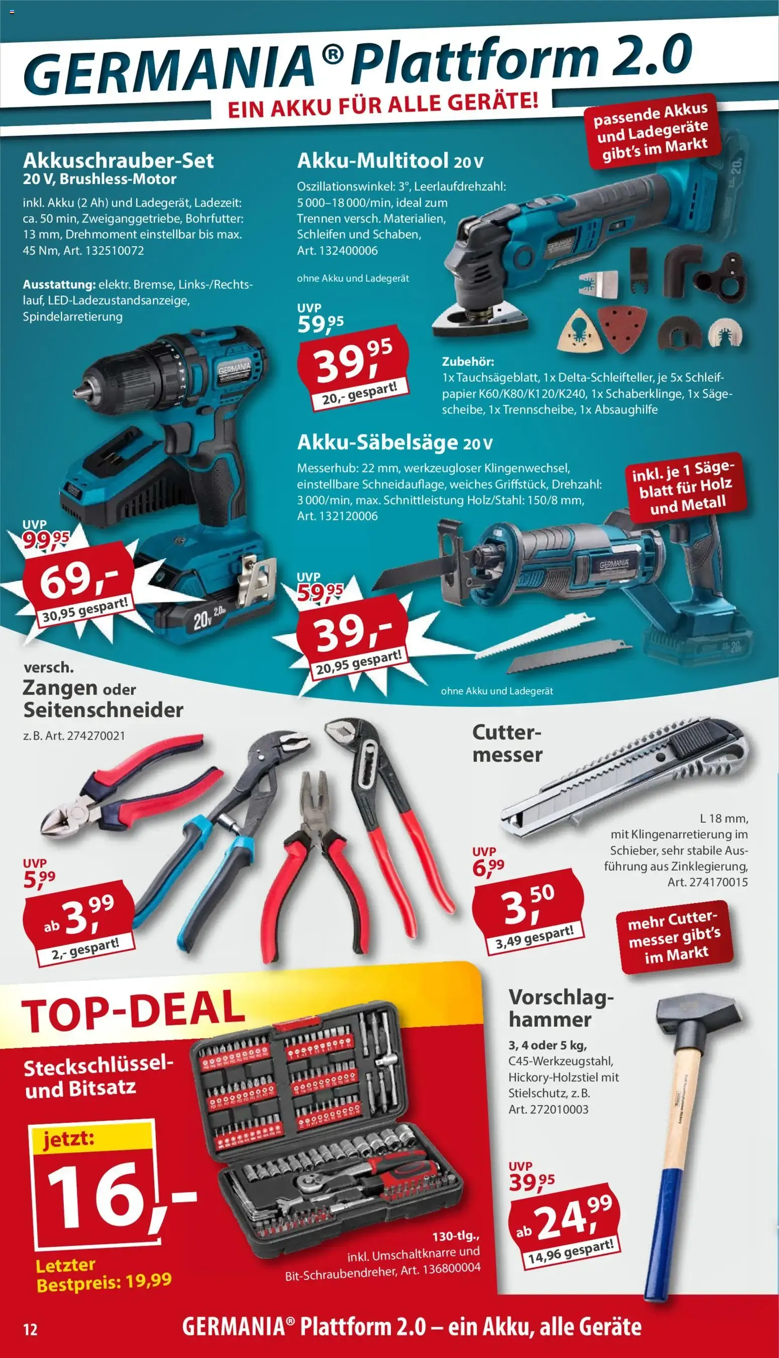 Sonderpreis Baumarkt Prospekt (ab 04.07.2026) zum Blättern von 4. Juli bis 10. Juli 2026 - Prospekt seite 12