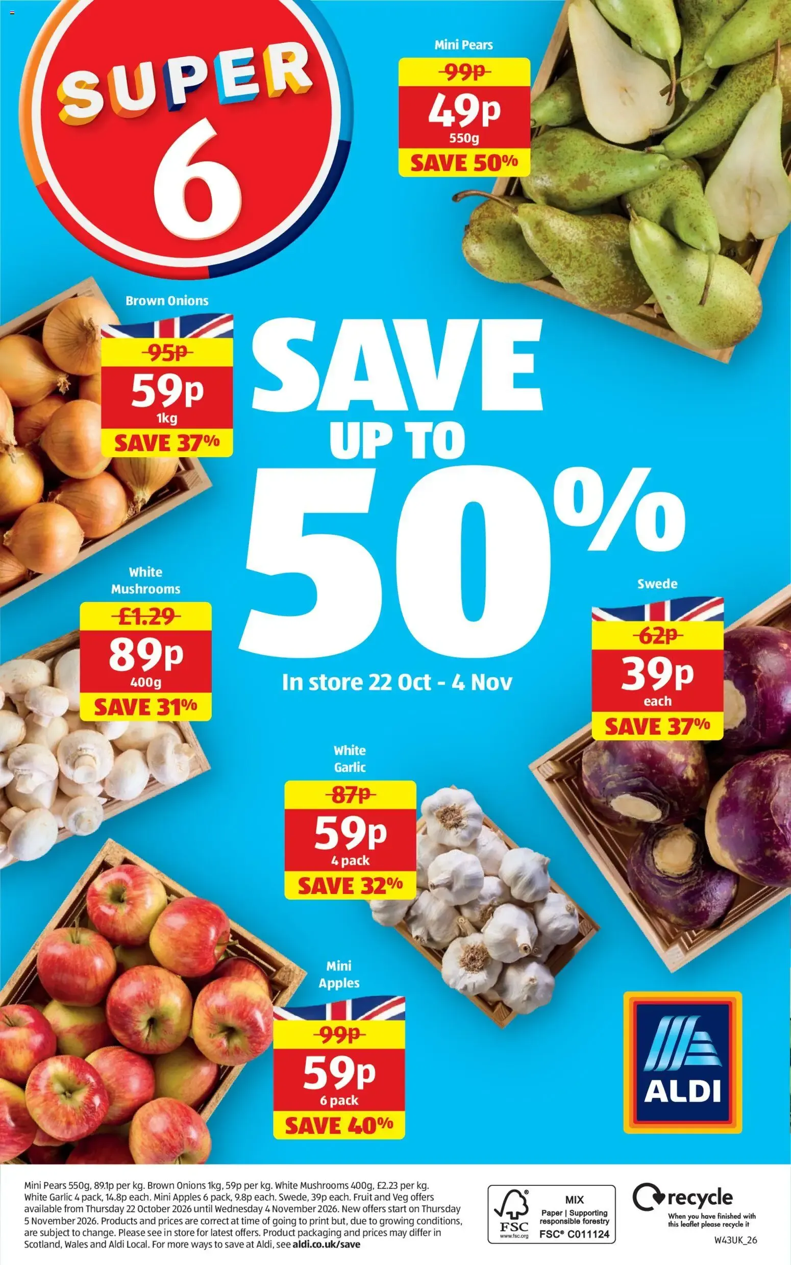 Aldi - Weekly offers UK Specialbuys (22/10/2026 - 25/10/2026) - Offers Online from 22 October to 25 October 2026 - Catalogue Page 20