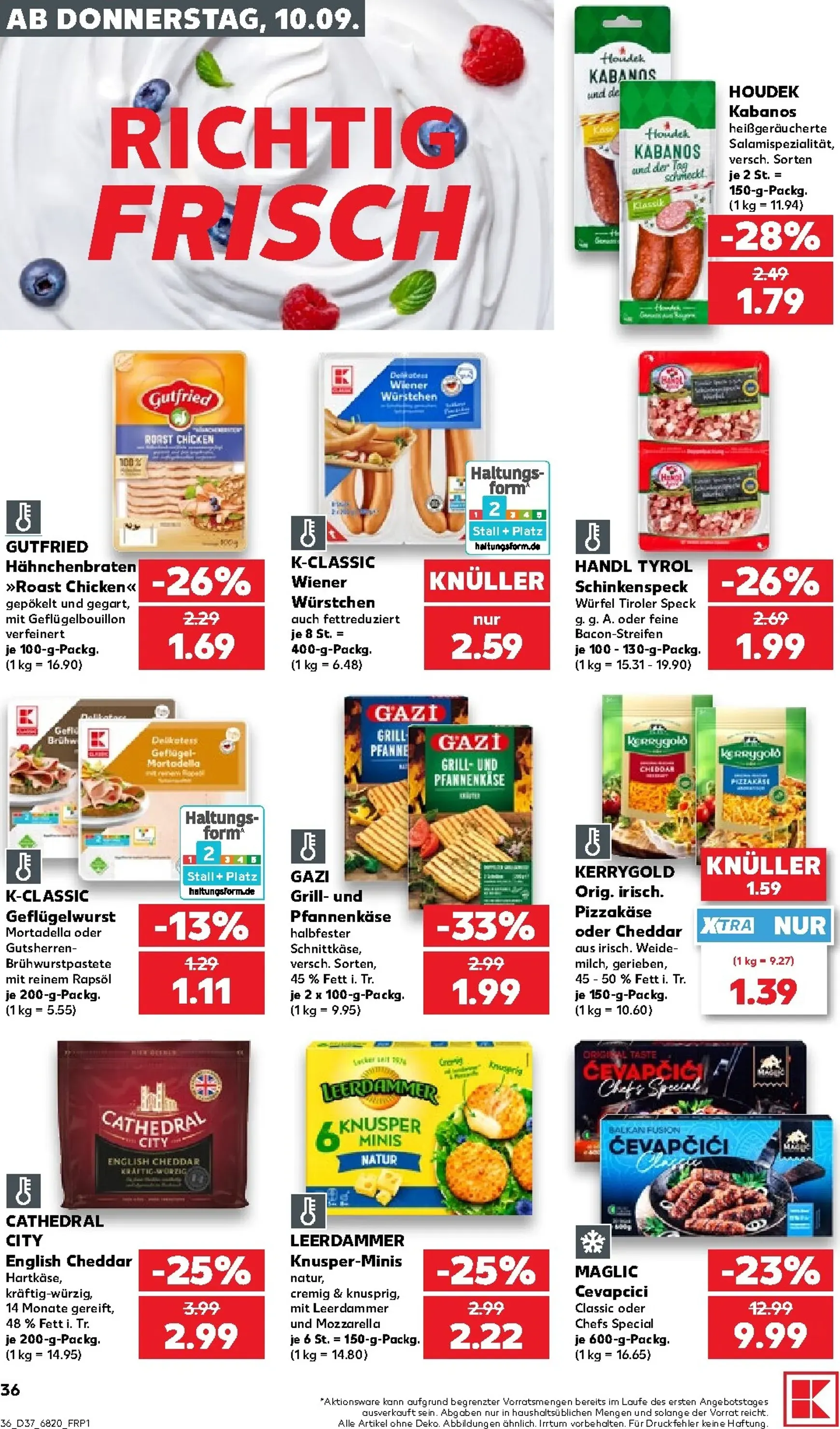 Kaufland Prospekt nächste Woche – von Donnerstag 10.09.2026 bis Mittwoch 16.09.2026 von 10. September bis 16. September 2026 - Prospekt seite 37