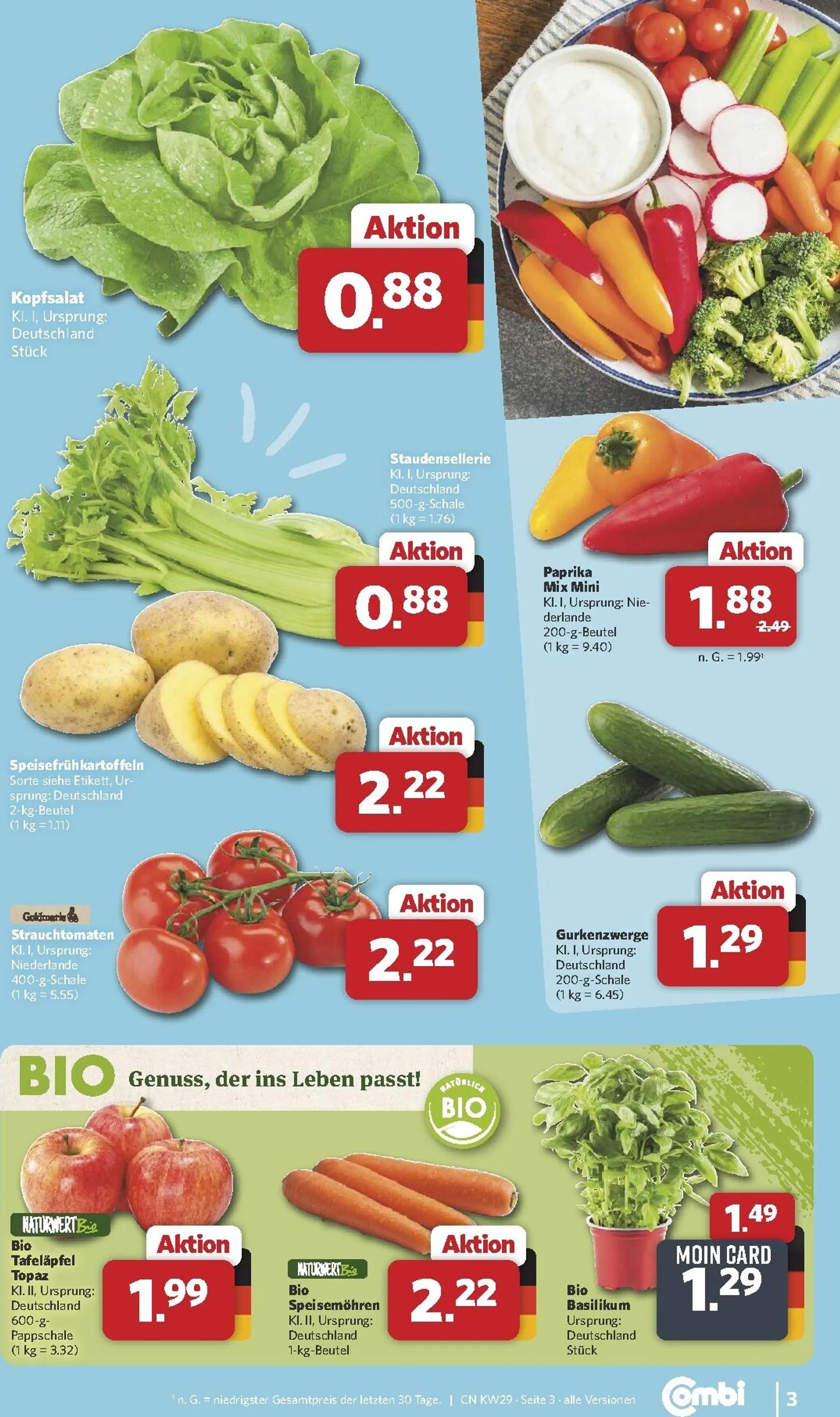 Combi Prospekt – von Montag 13.07.2026 bis Samstag 18.07.2026 von 13. Juli bis 18. Juli 2026 - Prospekt seite 3