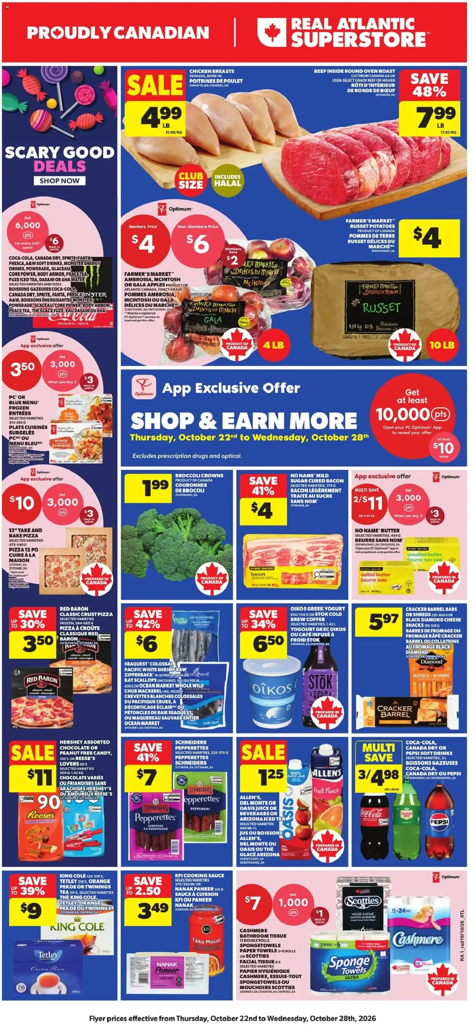 Atlantic Superstore weekly flyer / circulaire from Oct 22, 2026 > weekly specials & deals from October 22 to October 28 2026 - flyer page 2