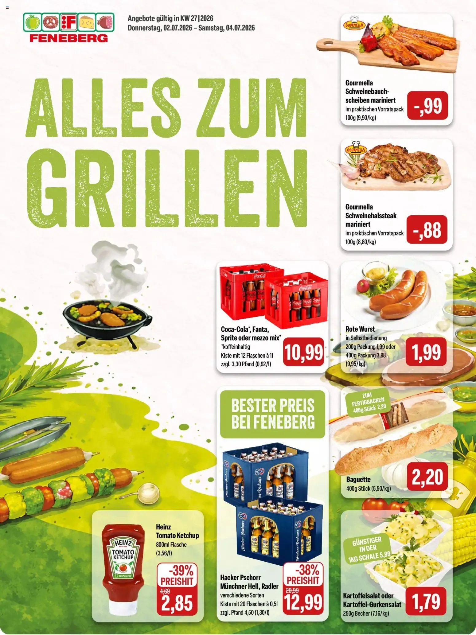 Alles zum Grillen von 2. Juli bis 4. Juli 2026 - Prospekt seite 1