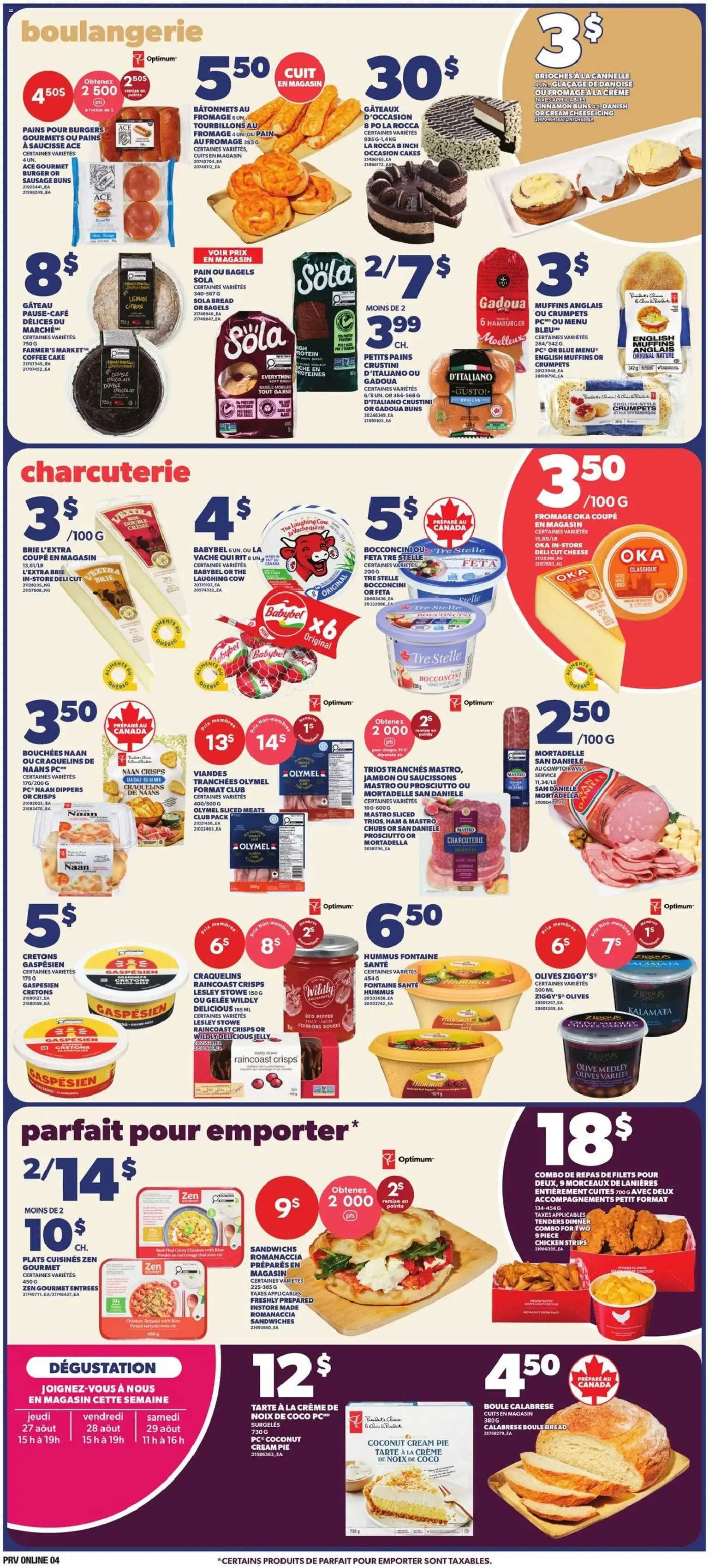 Provigo weekly flyer / circulaire from Aug 27, 2026 > weekly specials & deals from August 27 to September 2 2026 - flyer page 4