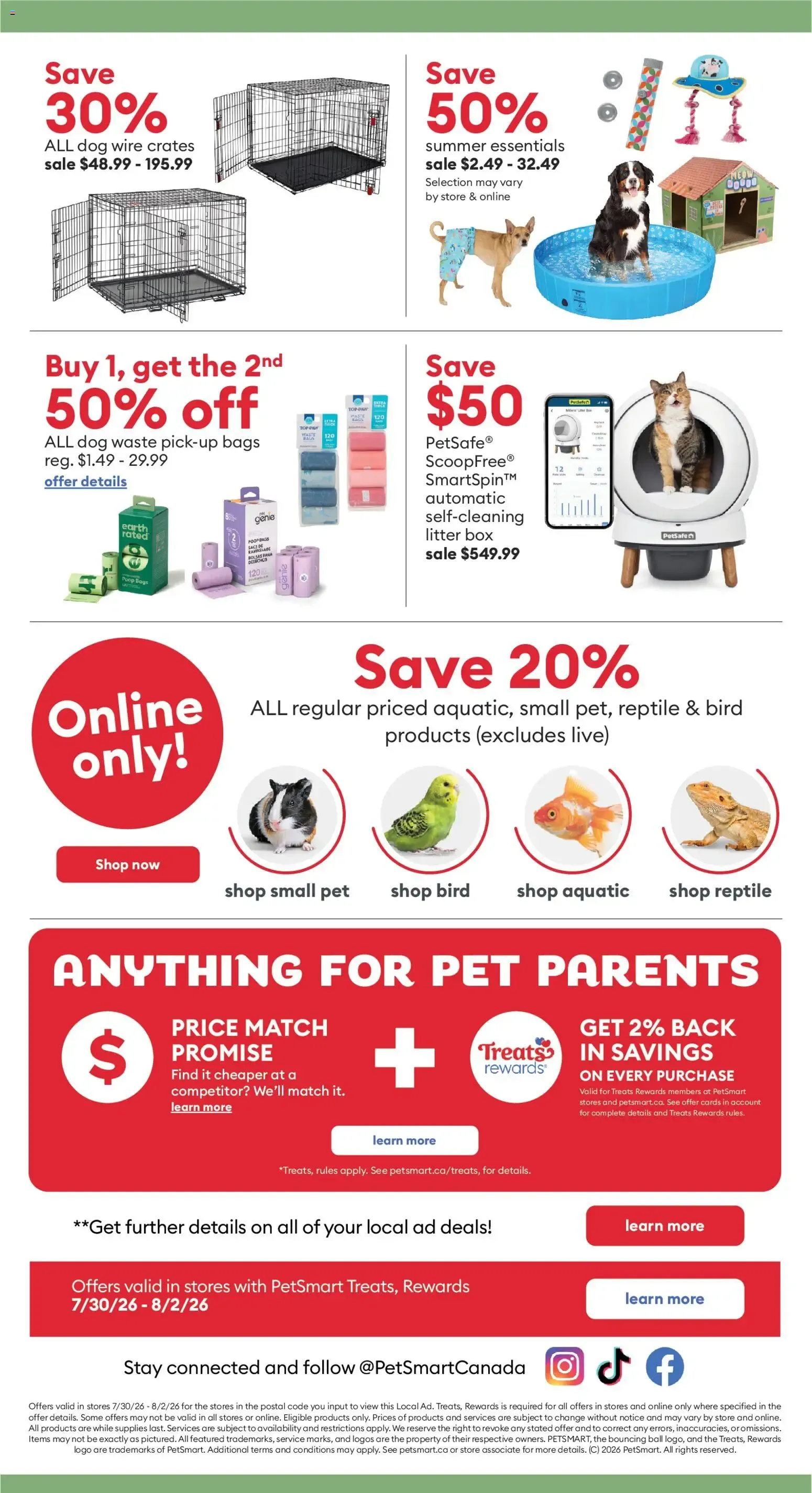 Petsmart - Weekend Flyer from Jul 30, 2026 > weekly specials & deals from July 30 to August 2 2026 - flyer page 2