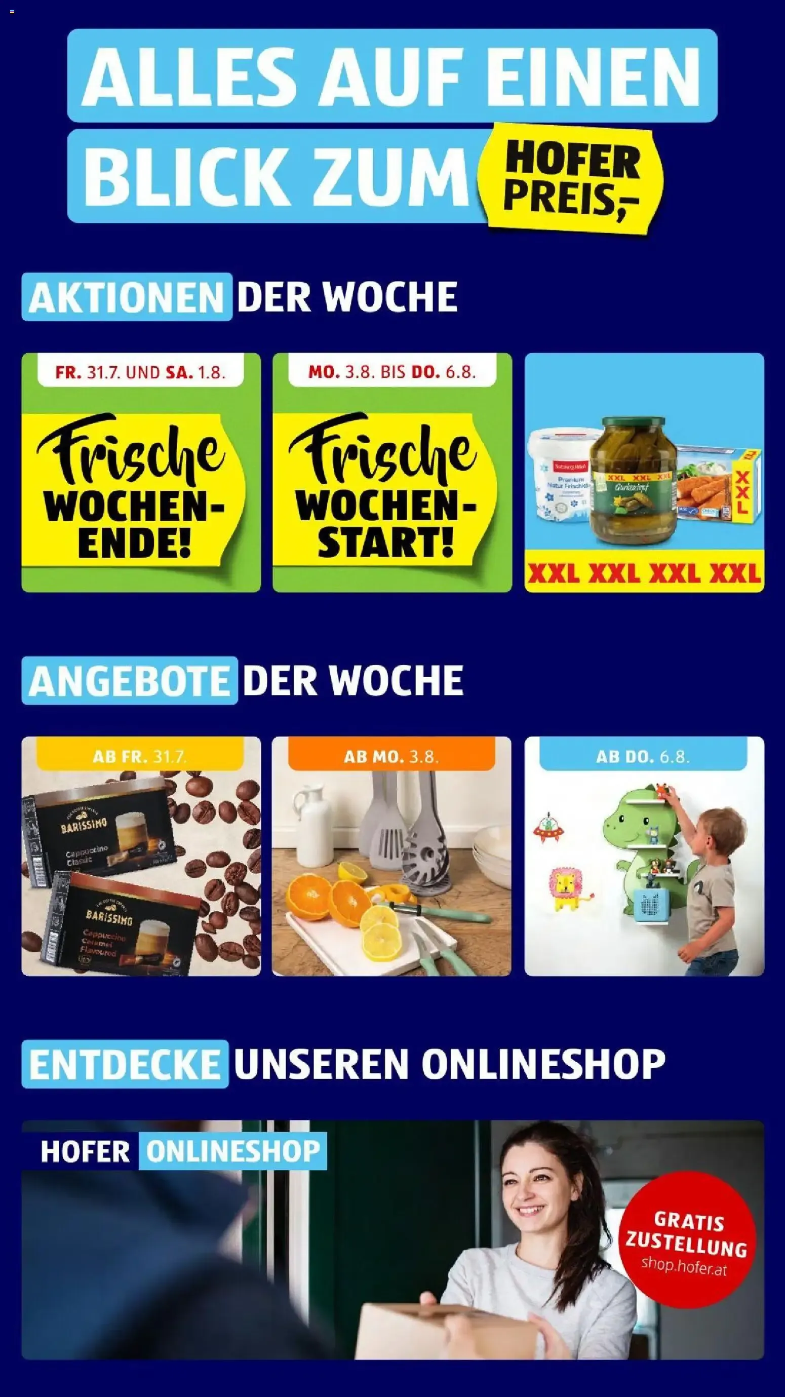 Hofer Flugblatt ab 31.07. - Angebote, Aktionen von 31. Juli bis 6. August 2026 - Flugblätt seite  2