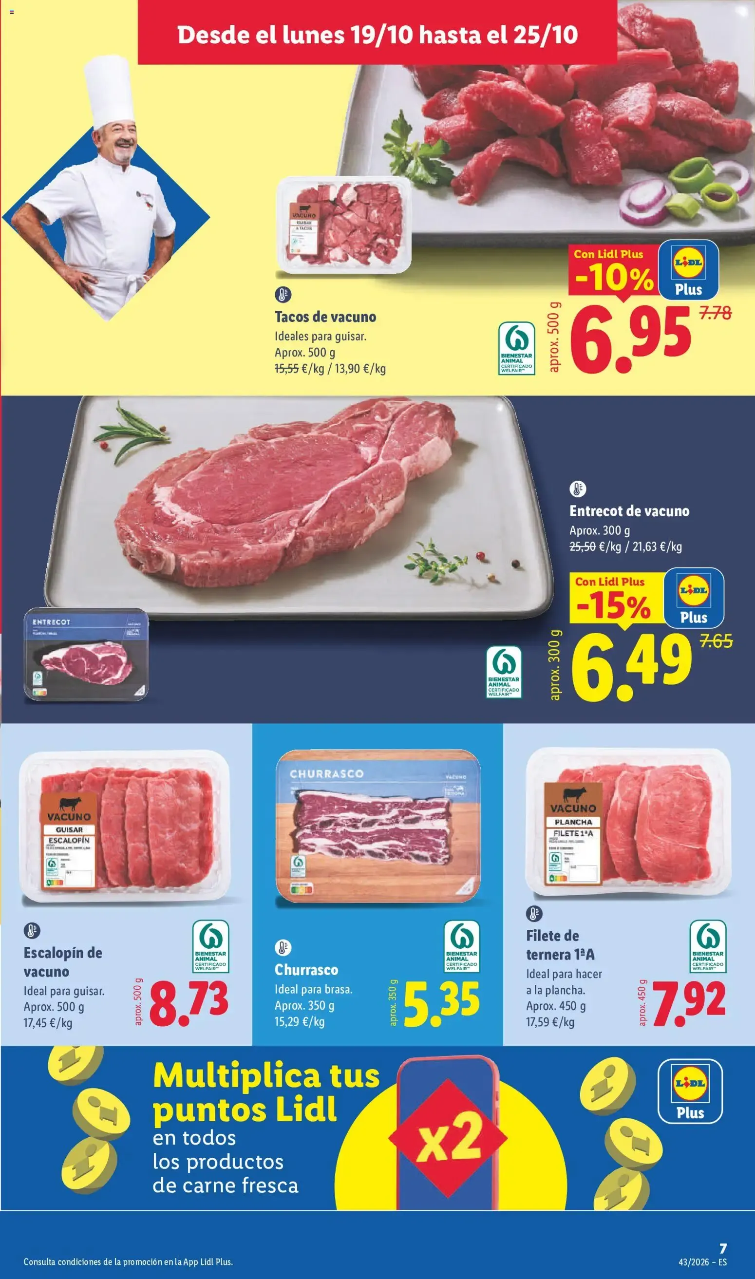 Catálogo de Lidl: Ofertas de carne y otros productos 19 de octubre al 25 de octubre 2026 - Página 11