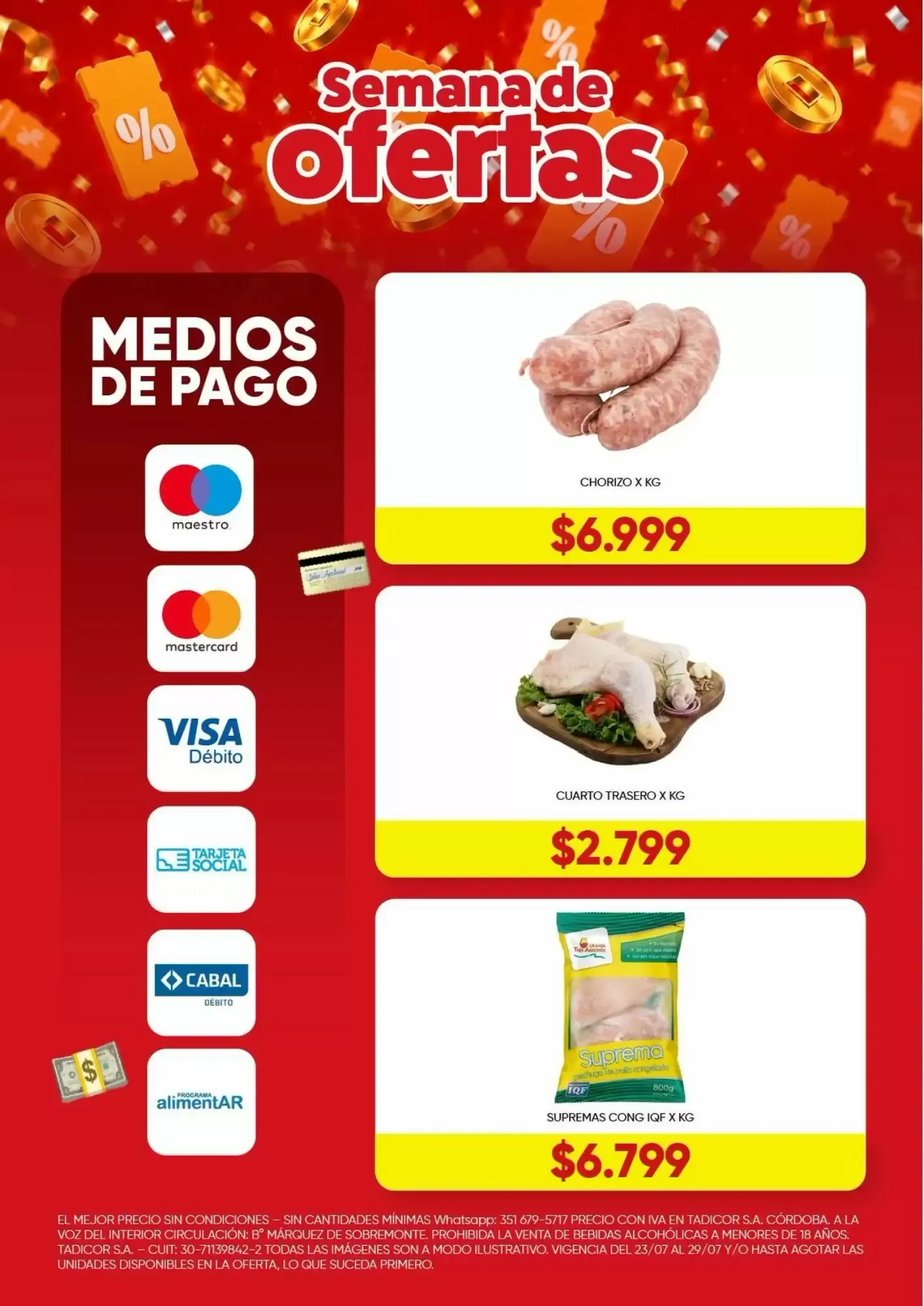 Ofertas de Tadicor Semana de ofertas 23 de julio al 29 de julio 2026 - Página 3 del catálogo