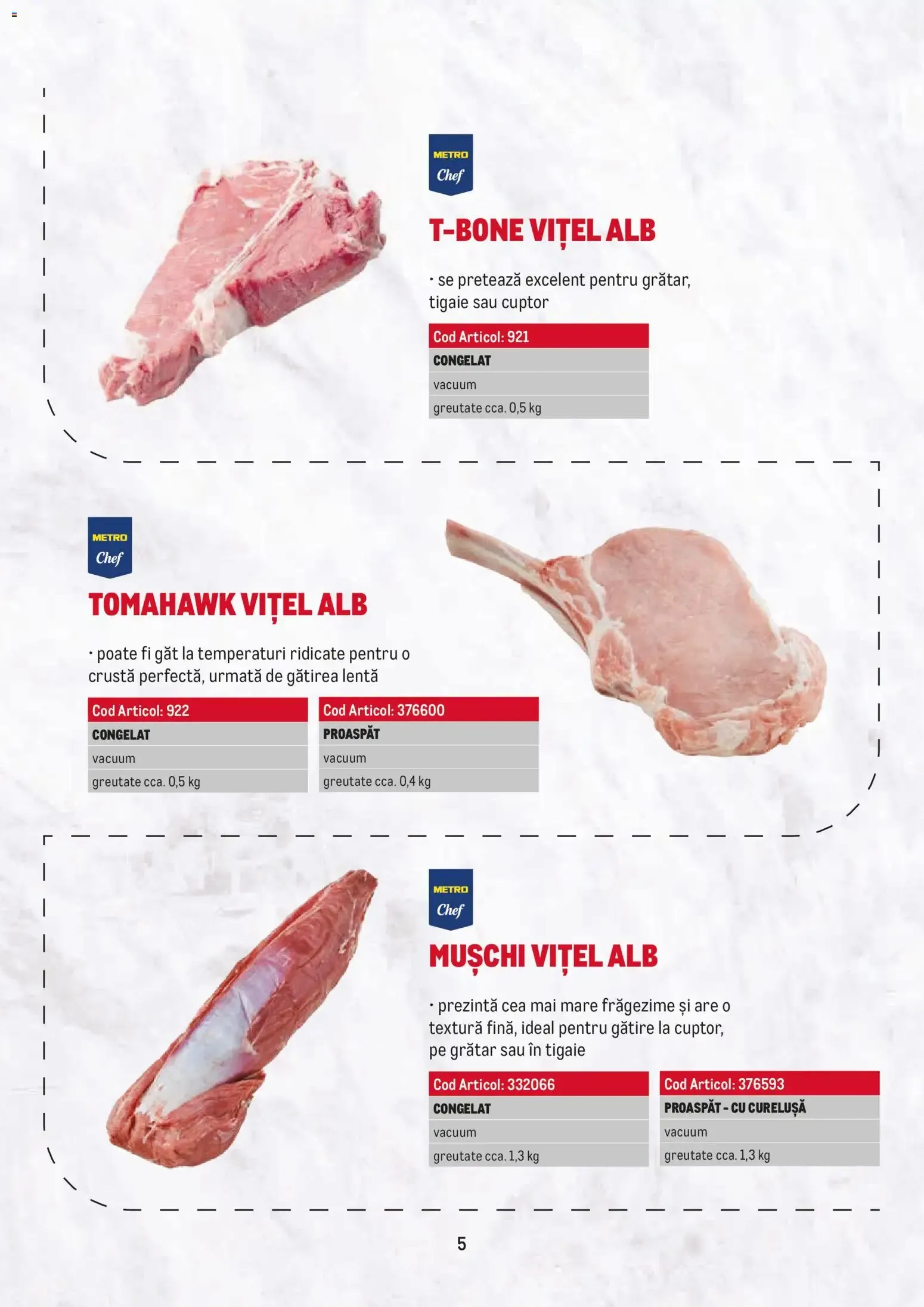 Catalog Metro catalog - Selectie Carne de vițel - Oferta 23.02.2026 - 31.12.2026 de la 23 februarie până la 31 decembrie 2026 - Revista Pagina 5