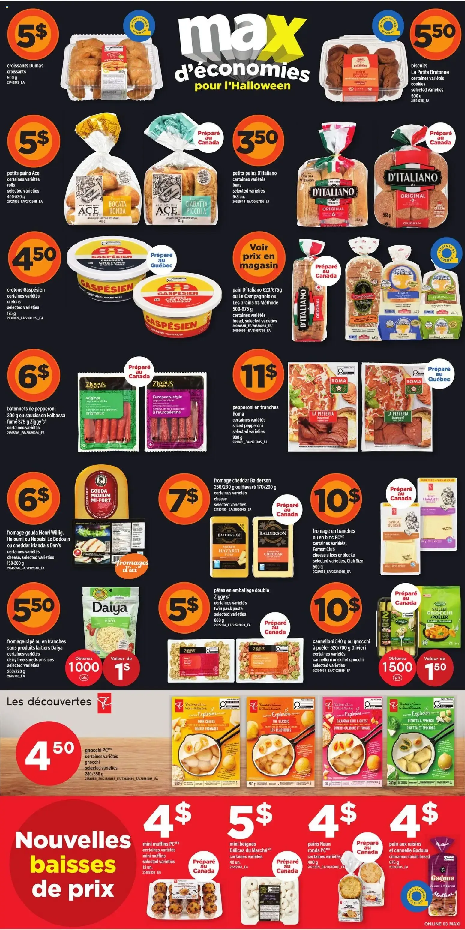 Maxi weekly flyer / circulaire from Oct 29, 2026 > weekly specials & deals from October 29 to November 4 2026 - flyer page 6