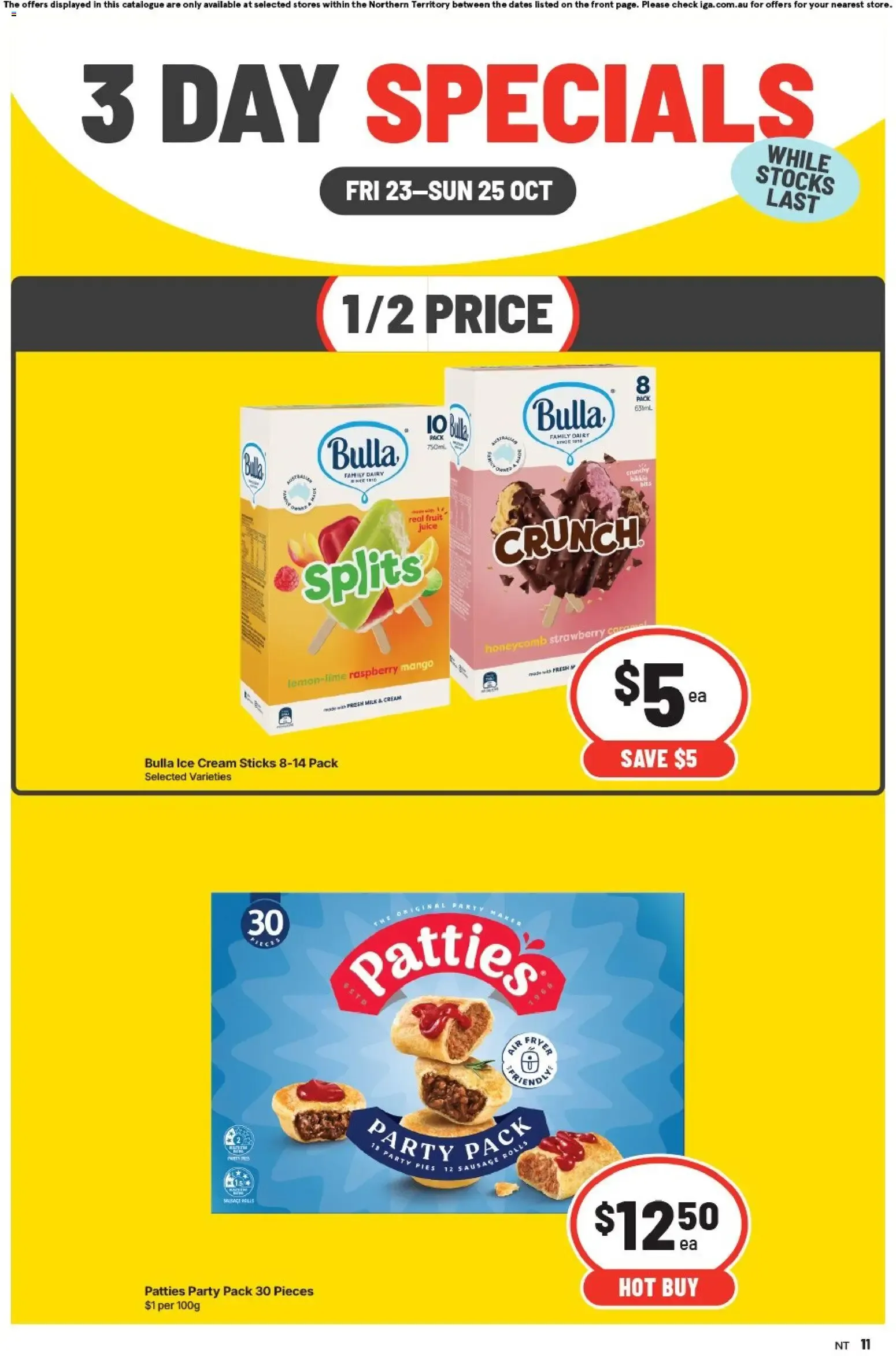 3 DAY SPECIALS - Catalogue valid from 23 October to 25 October 2026 - page 3