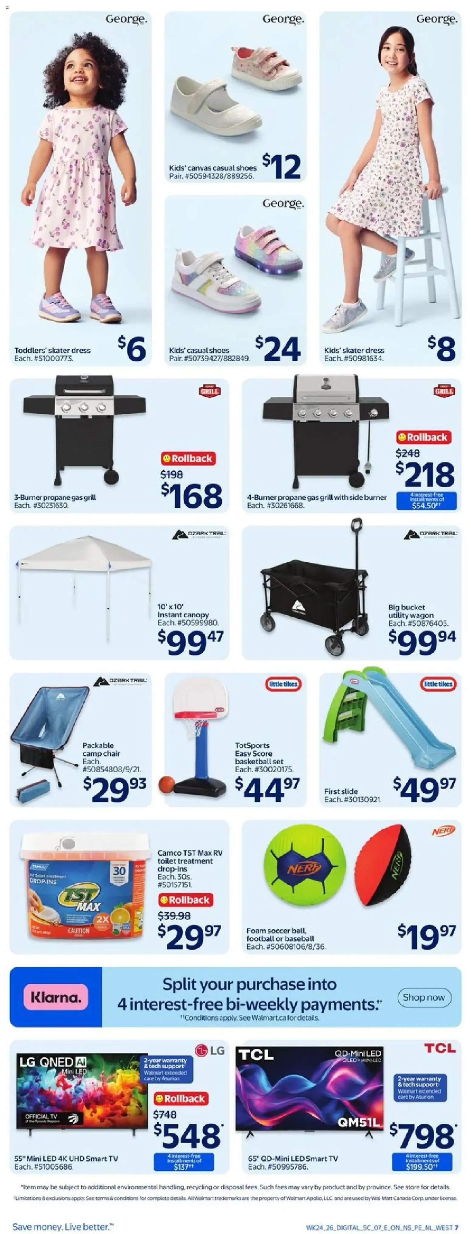 Walmart weekly flyer from Jul 9, 2026 > weekly specials & deals from July 9 to July 15 2026 - flyer page 10