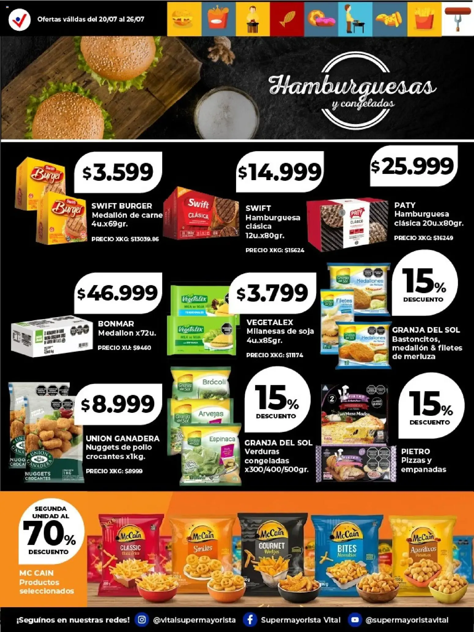 Ofertas de Vital - Frescos a la mesa 20 de julio al 26 de julio 2026 - Página 7 del catálogo