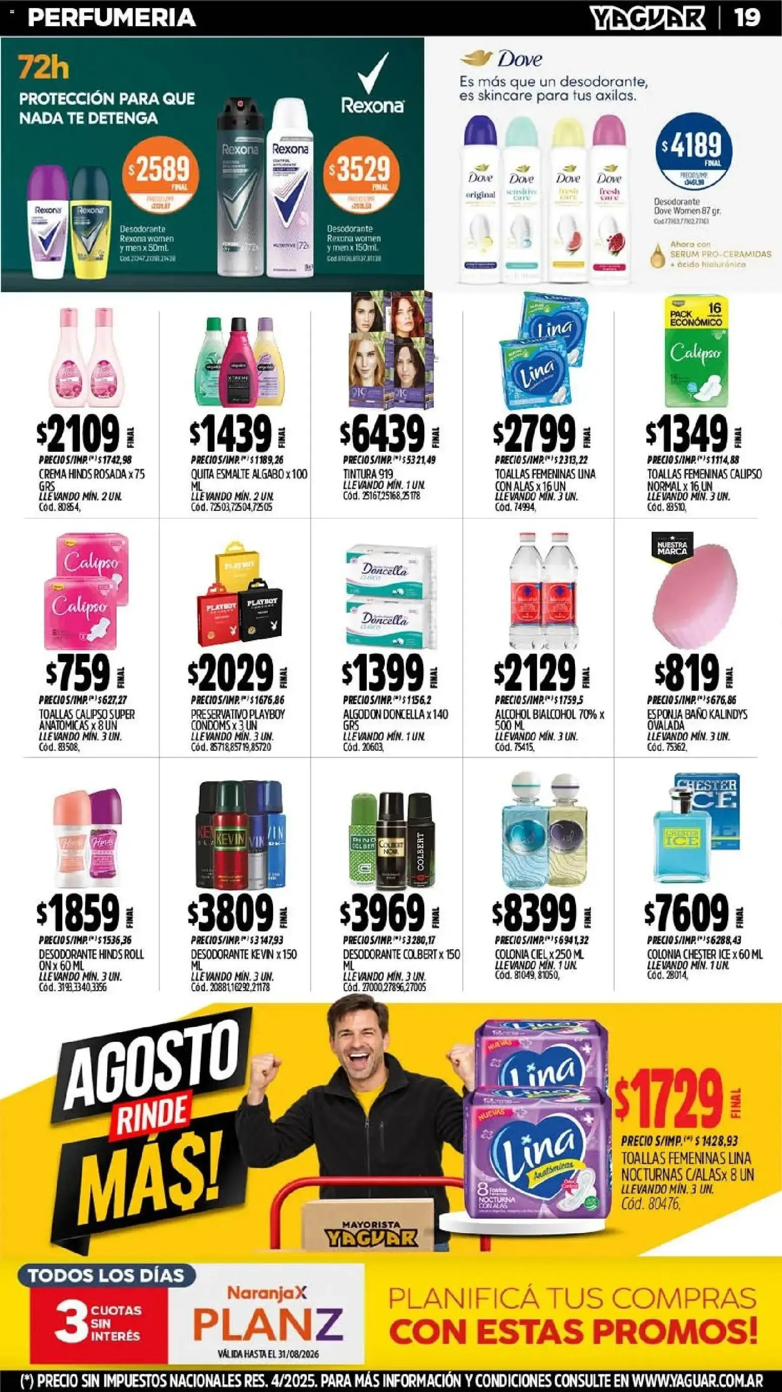 Ofertas de AGOSTO RINDE MÁS! 24 de agosto al 30 de agosto 2026 - Página 19 del catálogo