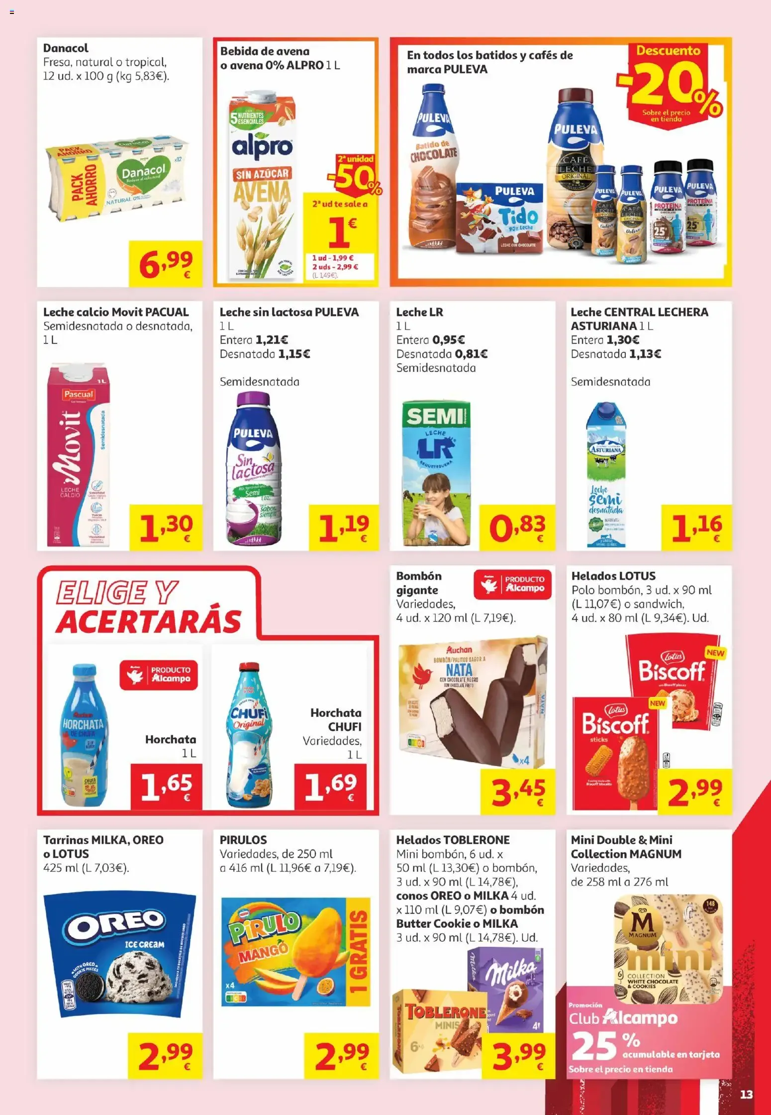 Catálogo de Alcampo Aniversario: El Partido del Ahorro 16 de junio al 29 de junio 2026 - Página 13