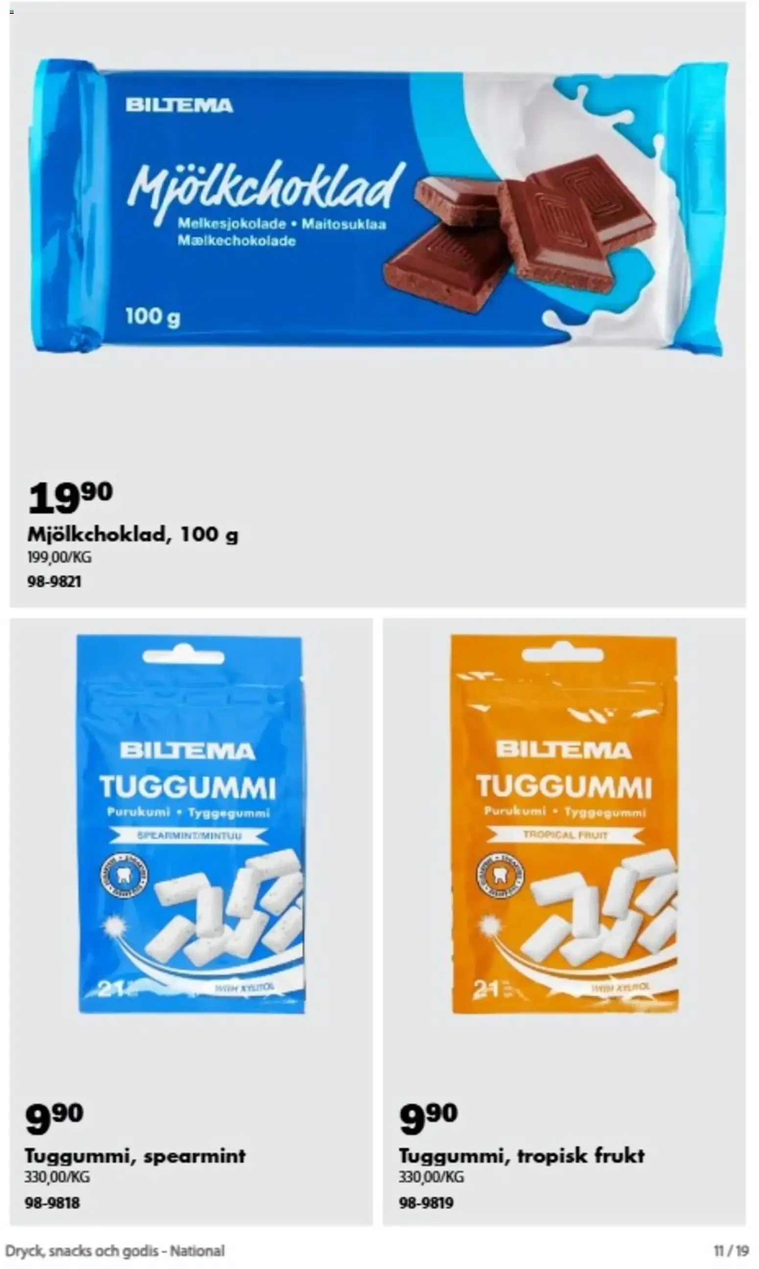 Biltema: Allt för helgmyset! från 21 augusti till 31 december 2026 - Reklamblad sidor 10