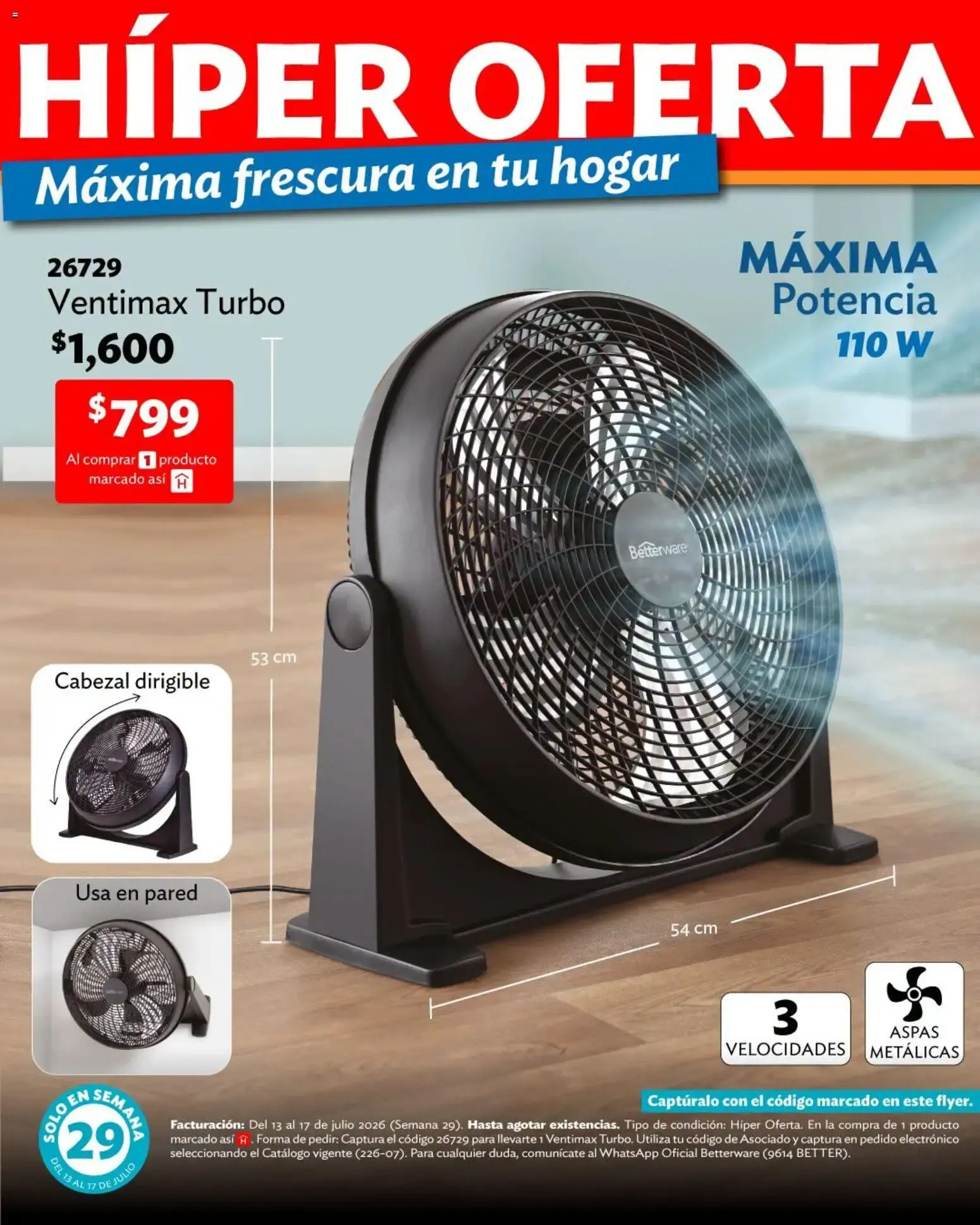 Catálogo de Betterware Verano de ofertas 13 de julio al 17 de julio 2026 - Pagina 4