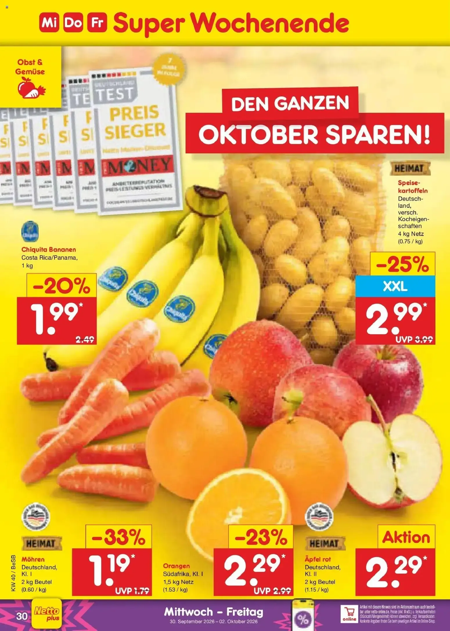 Netto Marken-Discount Prospekt Kremmen (ab 28.09.2026) » Angebote von 28. September bis 2. Oktober 2026 - Prospekt seite 45