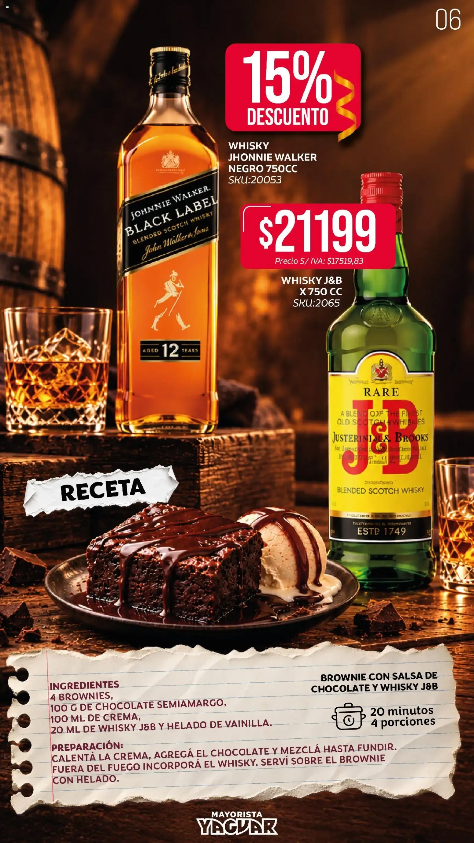 Ofertas de Yaguar - Especial Bebidas del 19/10/2026 - 01/11/2026 19 de octubre al 1 de noviembre 2026 - Página 6 del catálogo