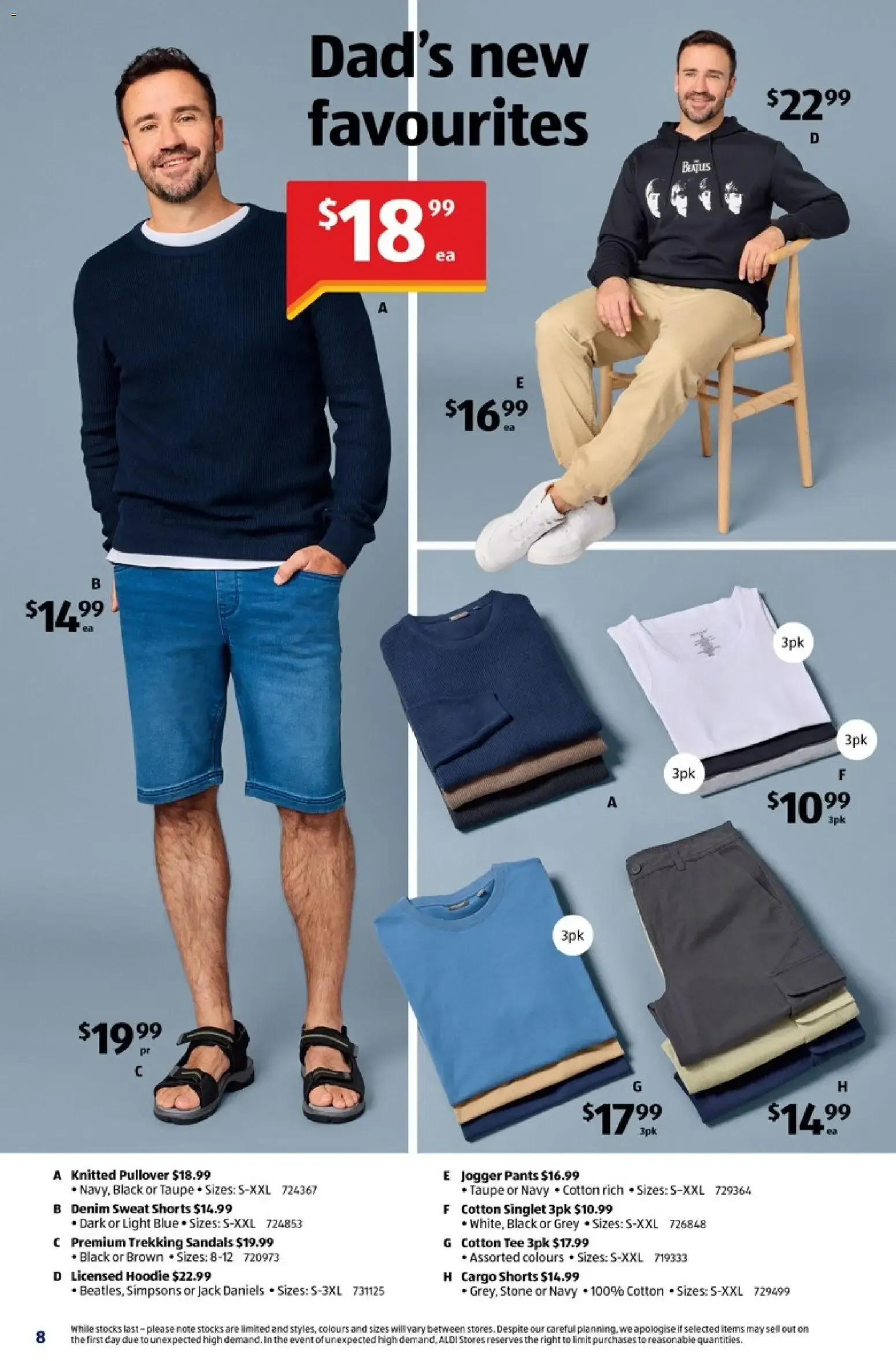 Aldi Special Buys - Dad's new favourites - Catalogue valid from 19 August to 1 September 2026 - page 8