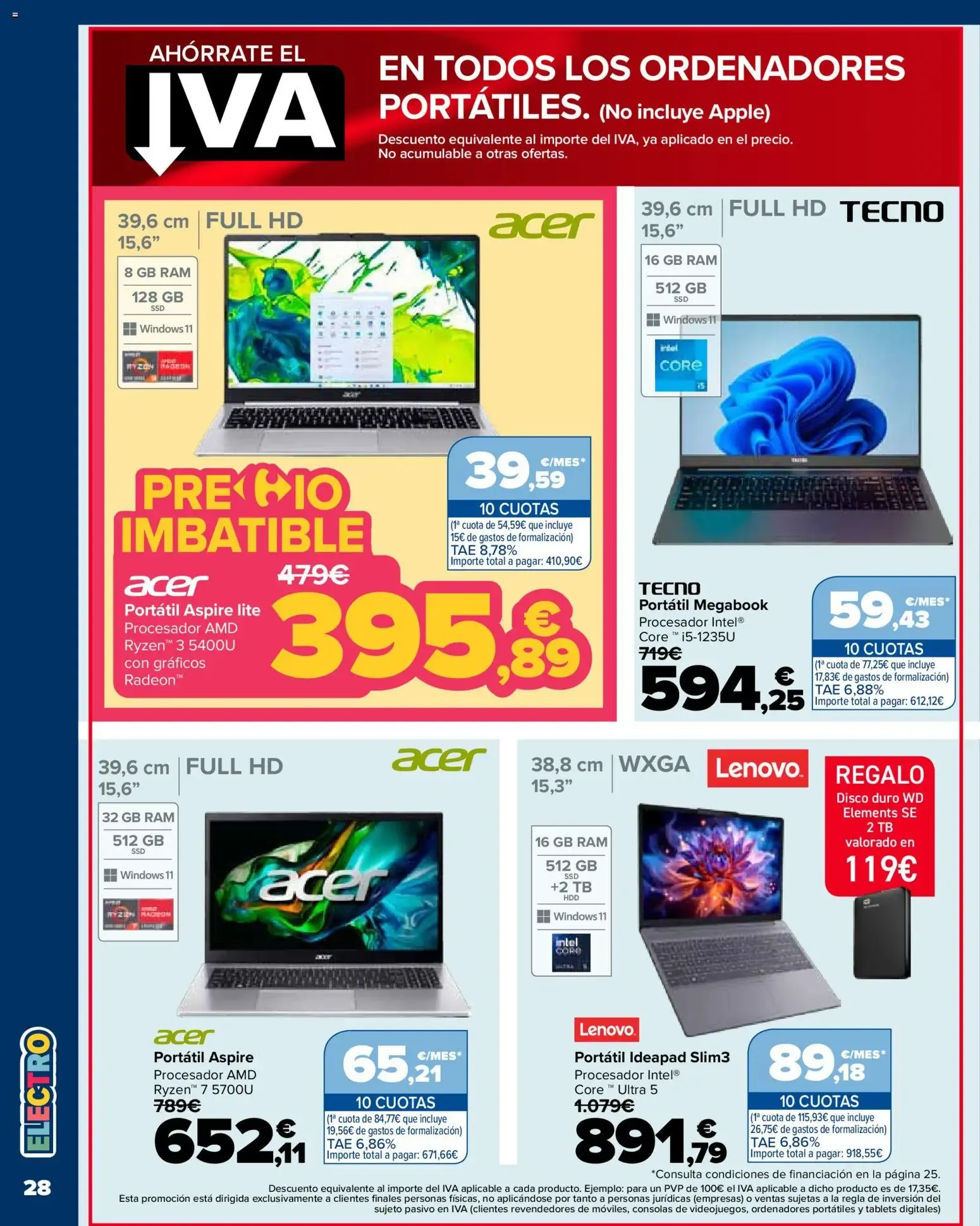 Catálogo de Carrefour Vuelta al cole del 18/08/2026 | Catálogo 18 de agosto al 18 de septiembre 2026 - Página 28