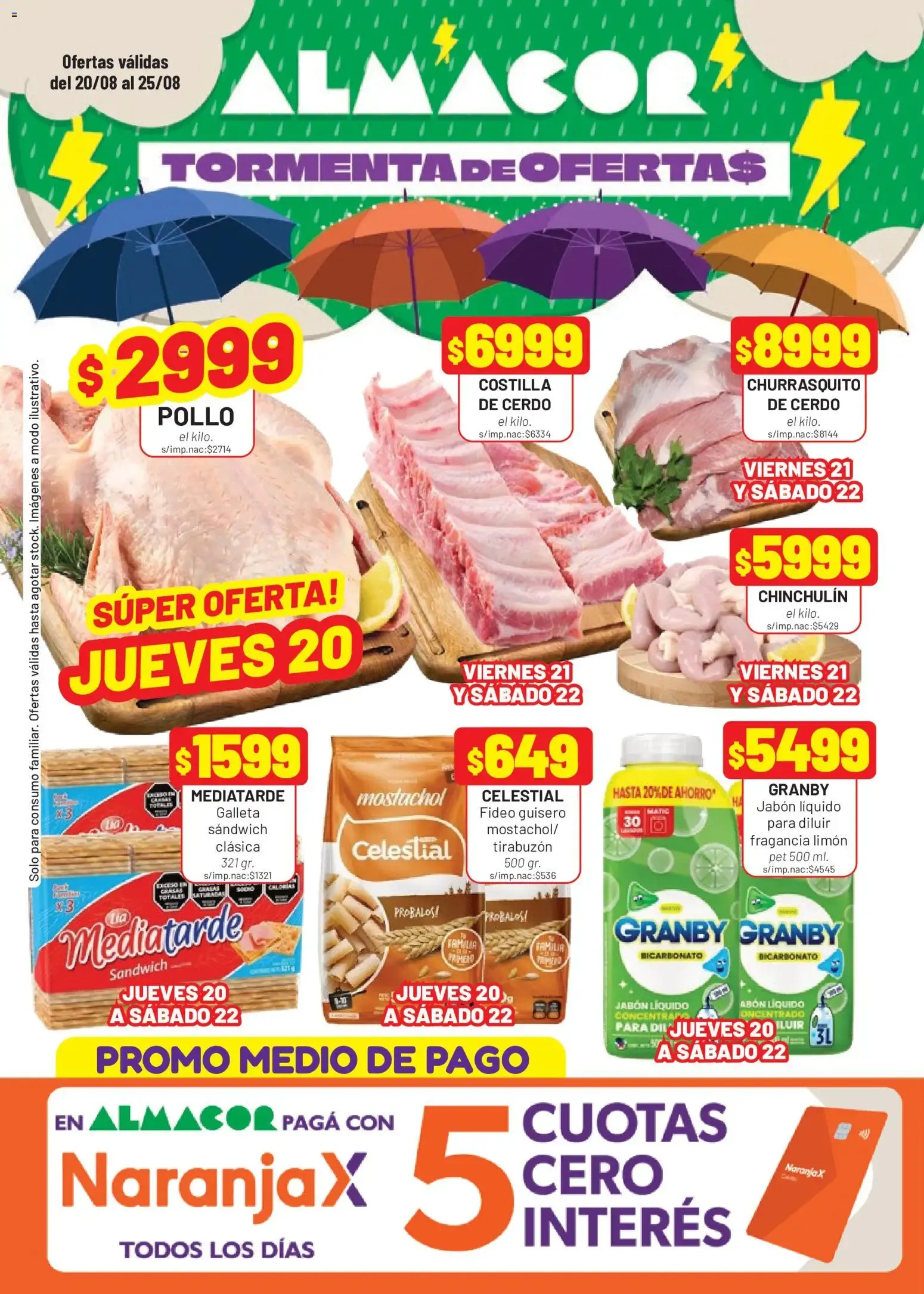 Ofertas de Almacor - Tormenta de Ofertas 20 de agosto al 25 de agosto 2026 - Página 1 del catálogo