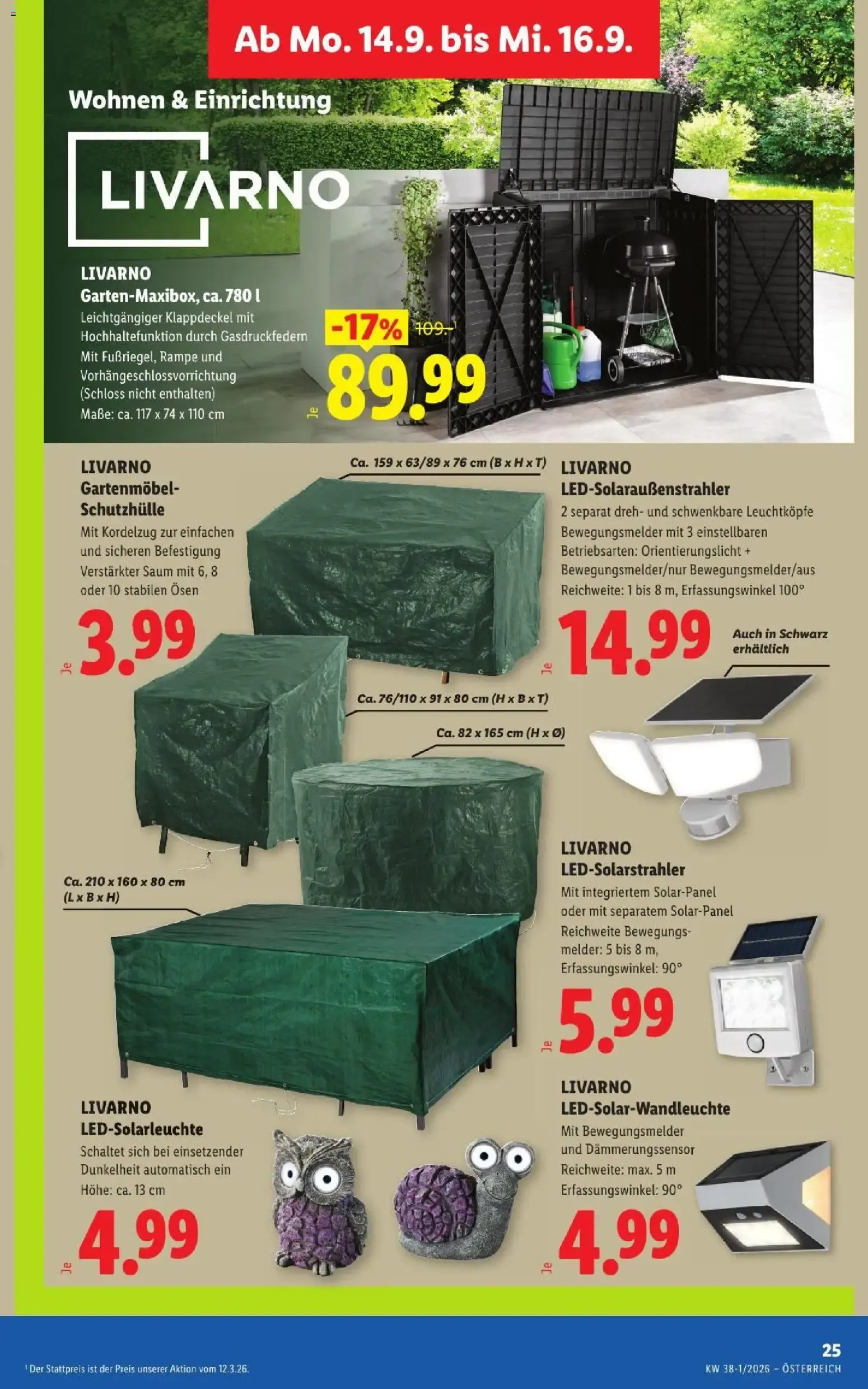 Lidl - Flugblatt ab 10.09.2026 - Angebote ab donnerstag von 10. September bis 12. September 2026 - Flugblätt seite  32
