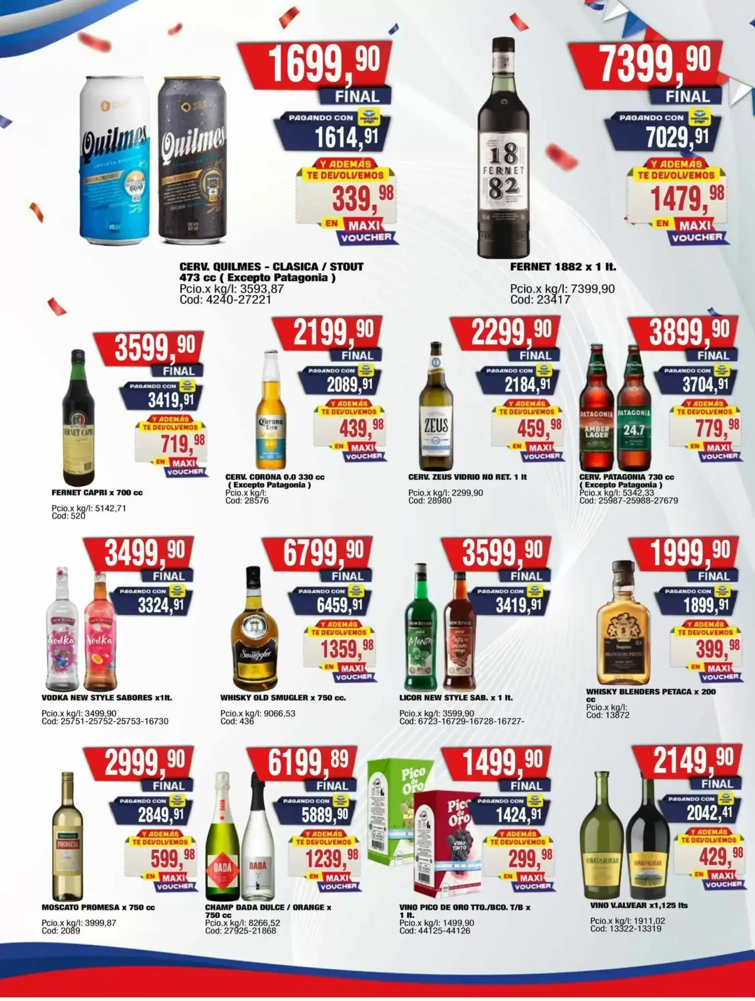 Ofertas de SUPERMERCADO MAYORISTA MAXICONSUMO 3 de agosto al 9 de agosto 2026 - Página 22 del catálogo