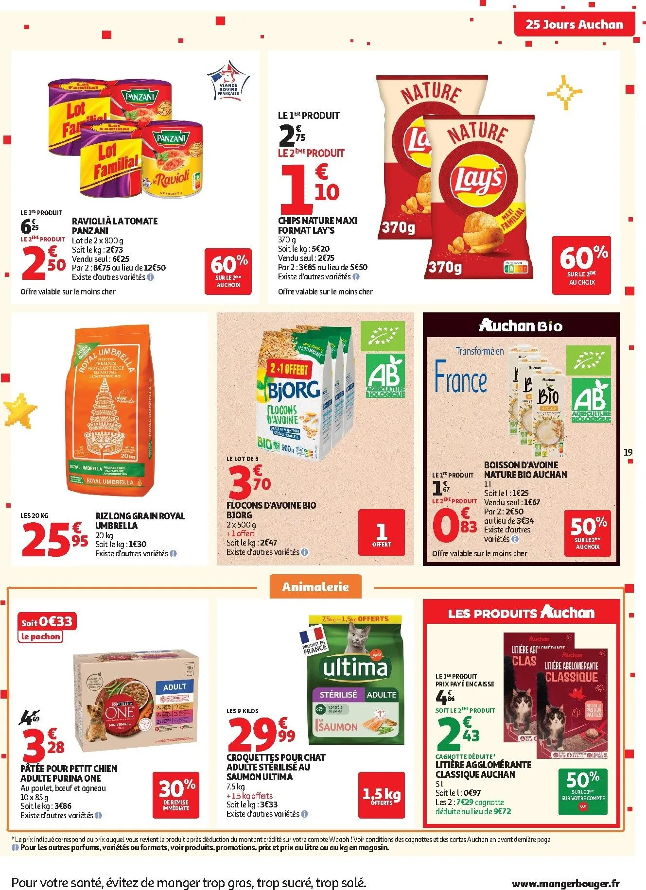 Current Auchan supermarché - 25 jours leaflet valid from du mardi 27/10/2026 to du samedi 31/10/2026 du 27 octobre au 31 octobre 2026 - Catalogue page 19