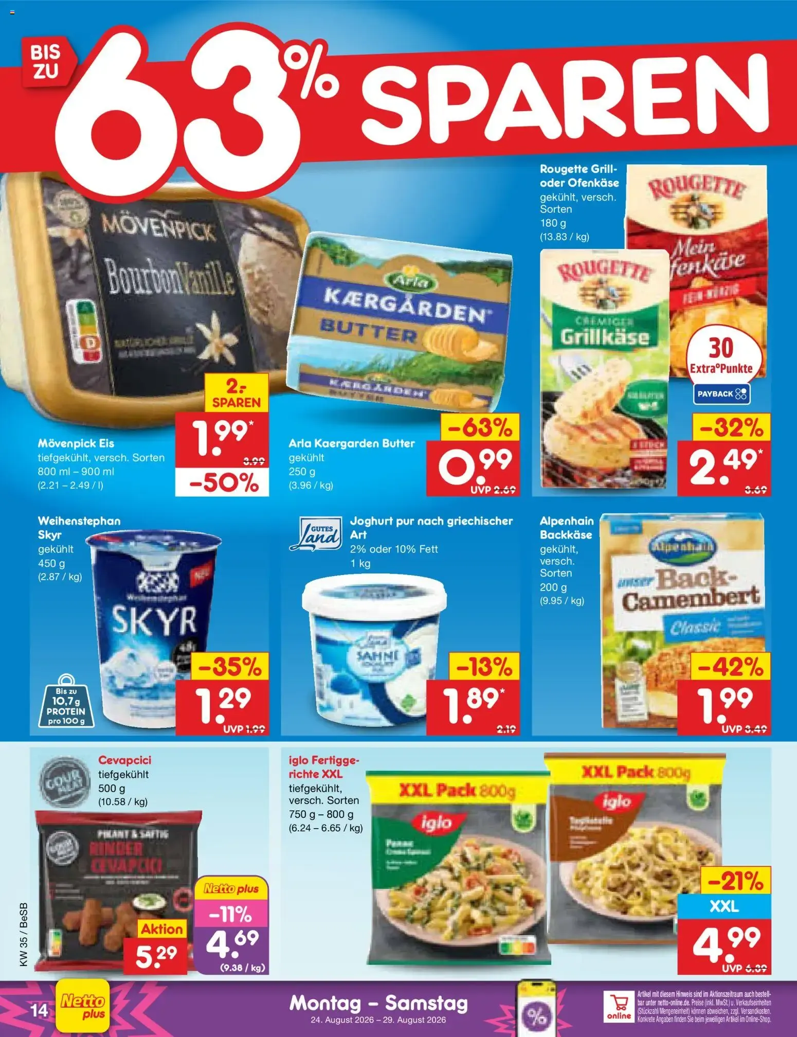 Netto Marken-Discount Prospekt (ab 24.08.2026) » Angebote von 24. August bis 29. August 2026 - Prospekt seite 22