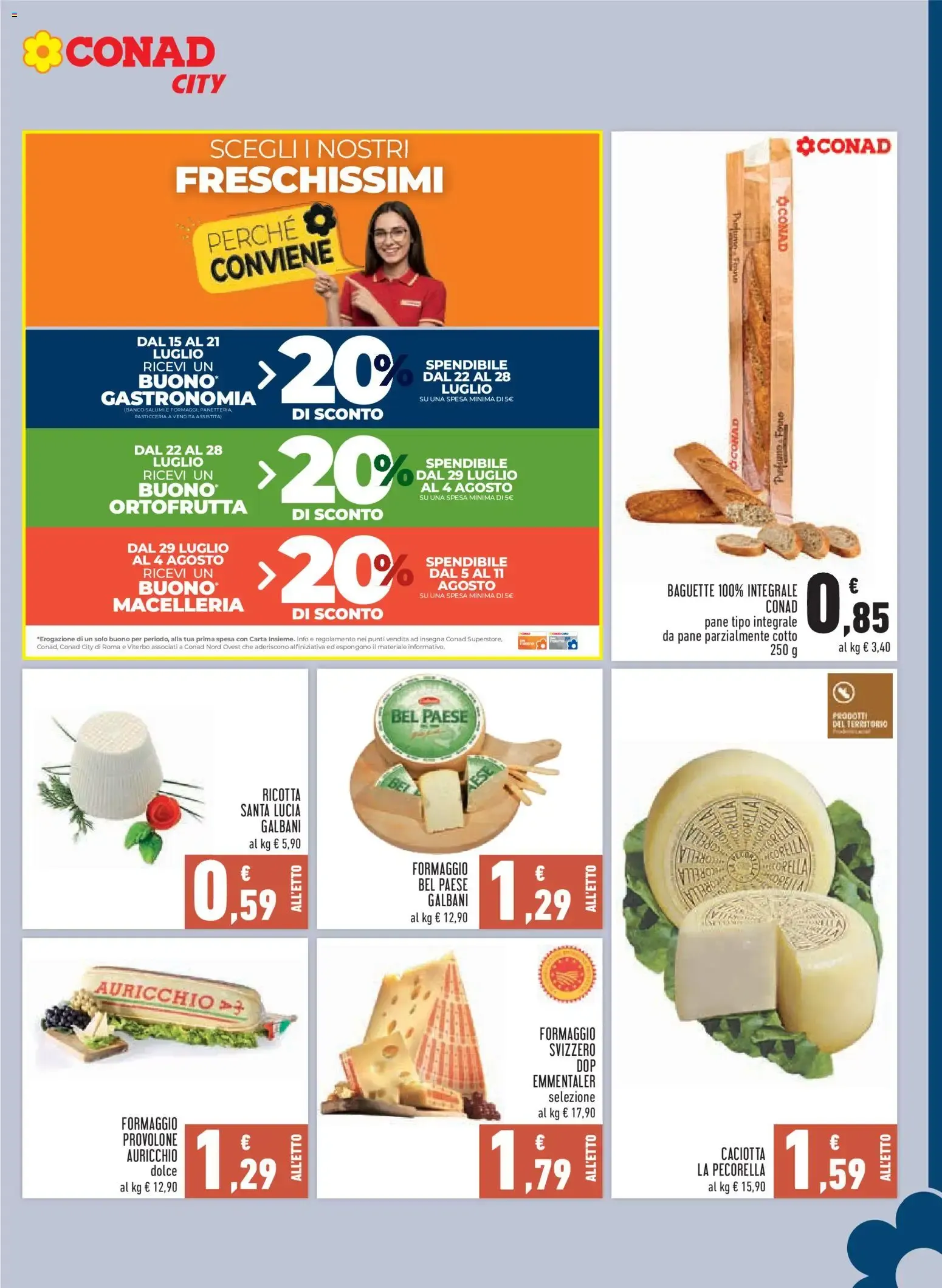 Volantino Conad City Sotto Costo da 16 luglio a 25 luglio di 2026 - Pagina del volantino 6