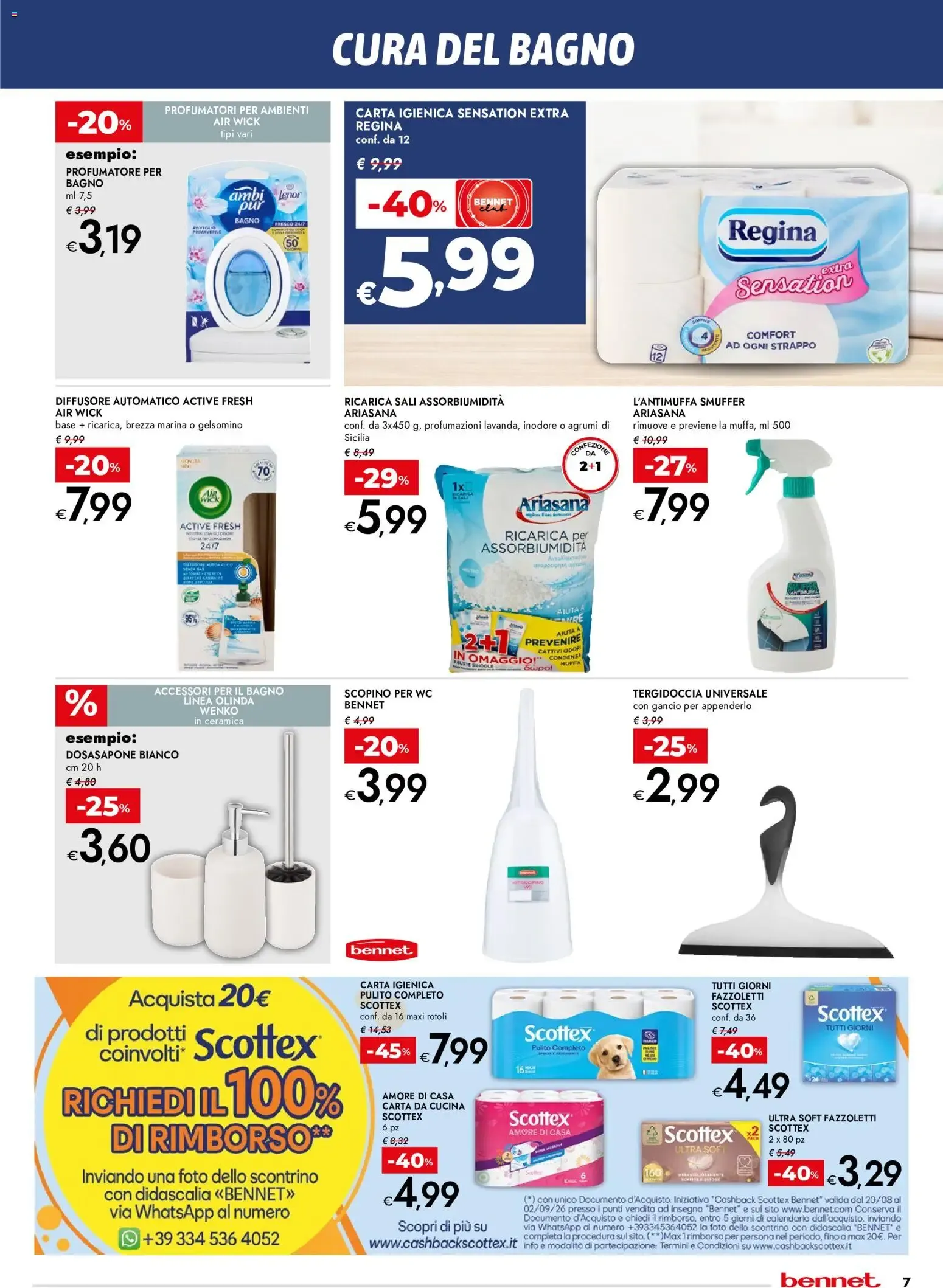 Nuovo bennet volantino Il Bello Del Pulito dal 20/08/2026 > offerte anteprima 🛍️ da 20 agosto a 2 settembre di 2026 - Pagina del volantino 7