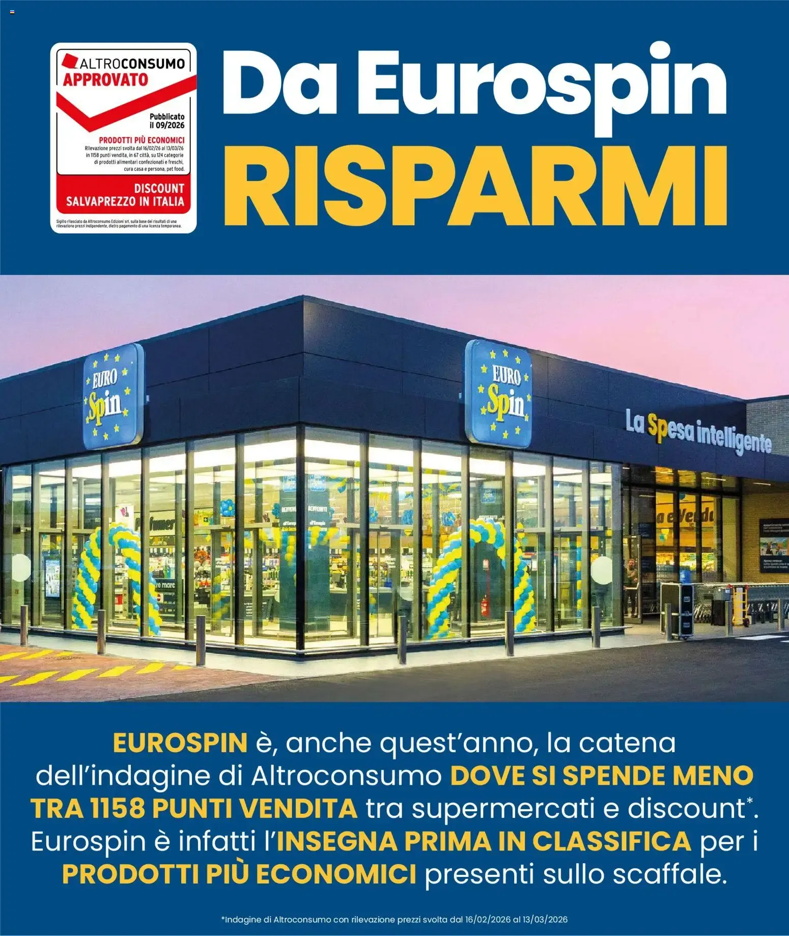 Eurospin - La Spesa intelligente da 22 ottobre a 1 novembre di 2026 - Pagina del volantino 11