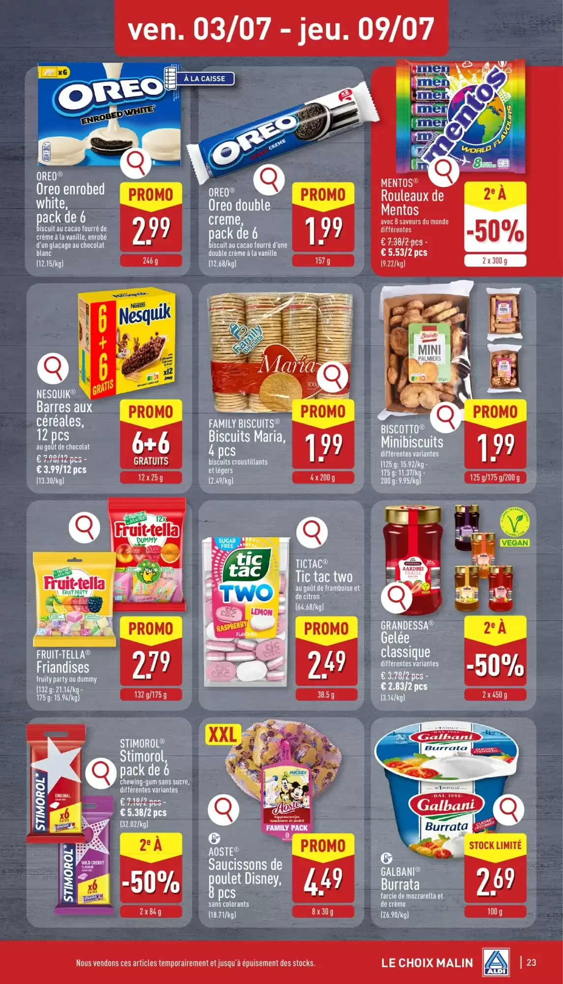 ALDI Dépliant week 27 van 29 juni tot 4 juli 2026 - folder pagina 23