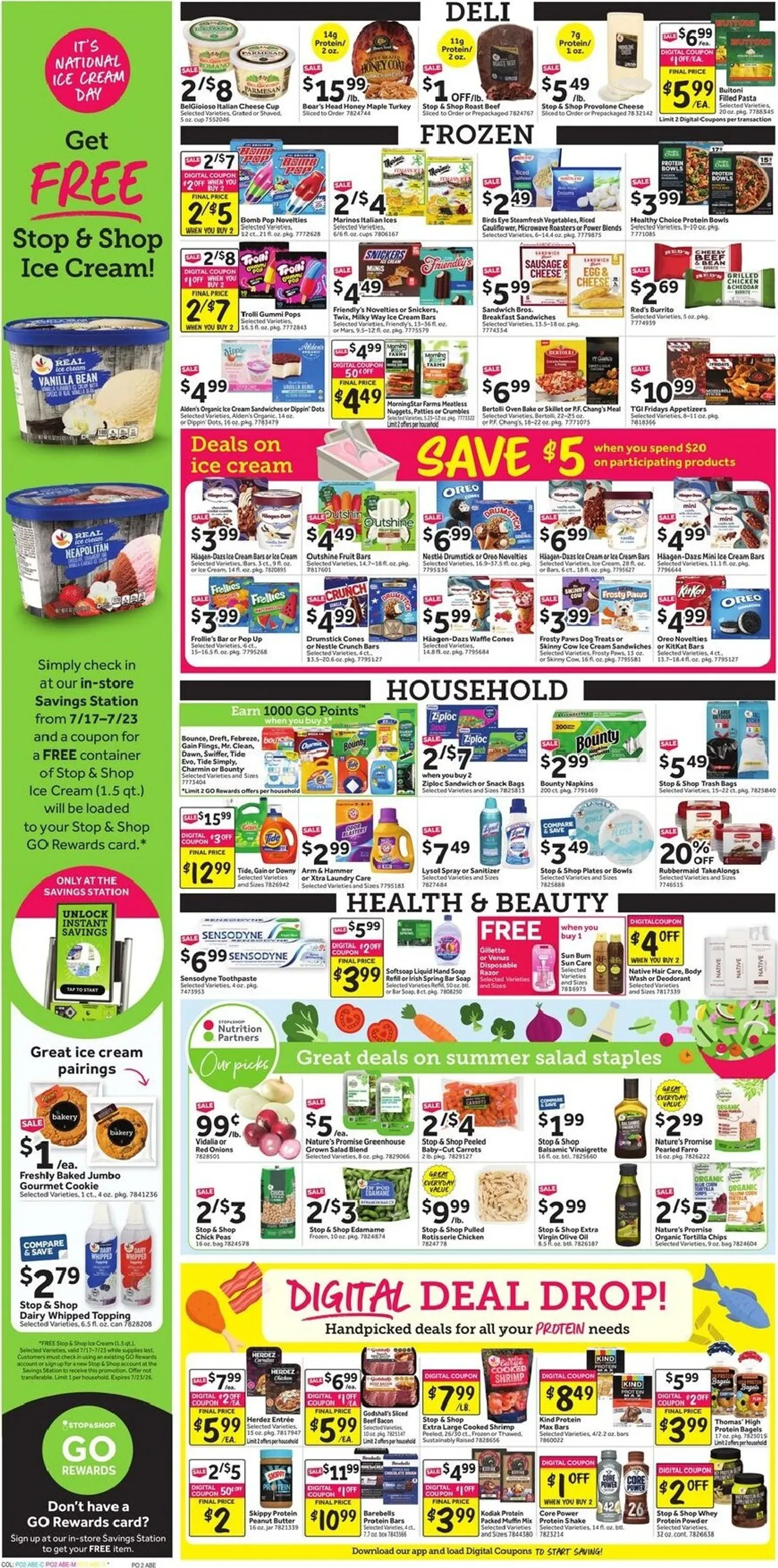 Weekly promotion Current Stop and Shop leaflet valid from Friday 07/17/2026 to Thursday 07/23/2026 spanning from July 17 to July 23 2026 - Page 4 for Catalogue 365