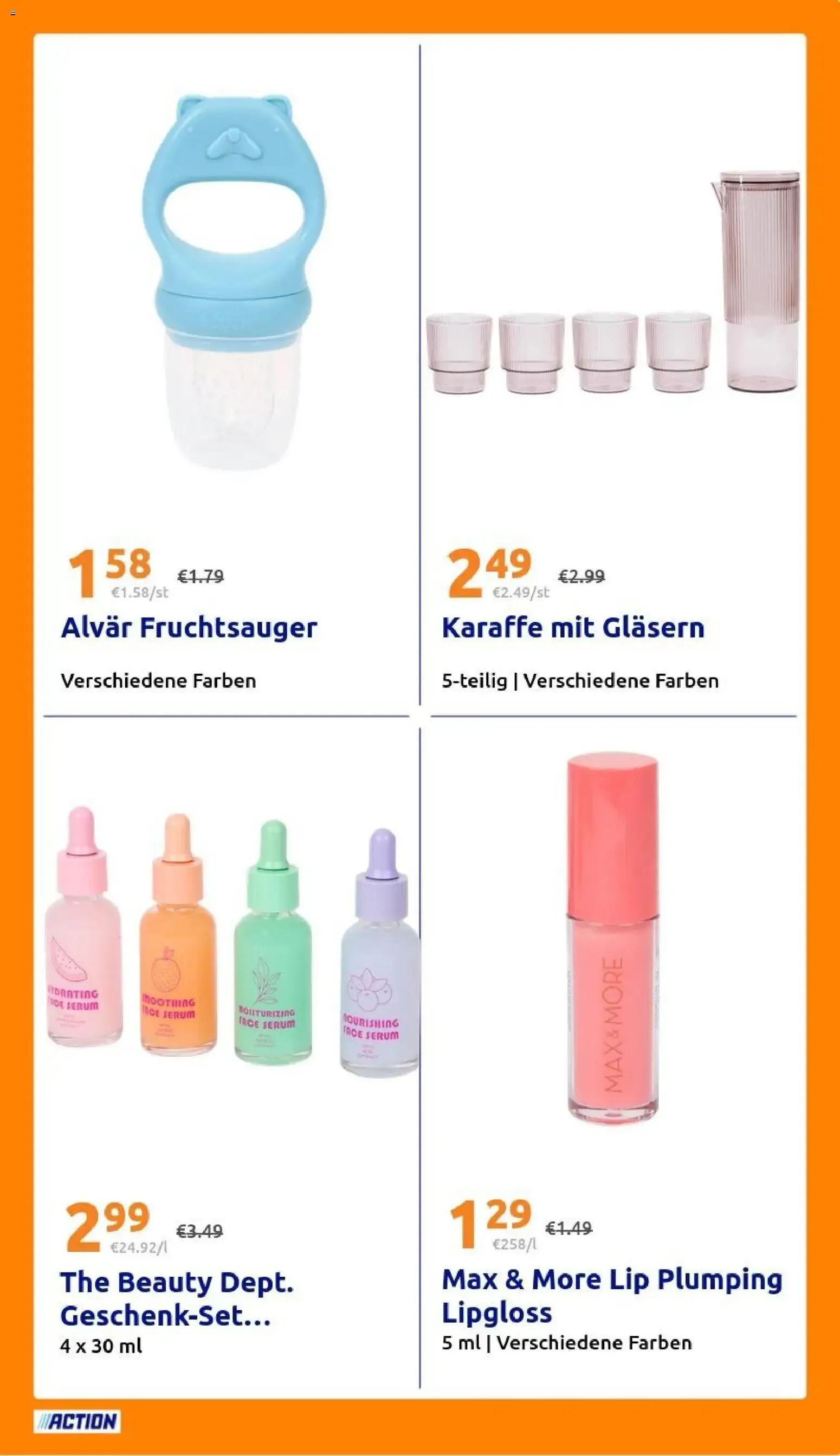 Action Flugblatt von 29.07.2026 - Aktuelle Angebote von 29. Juli bis 4. August 2026 - Flugblätt seite  28