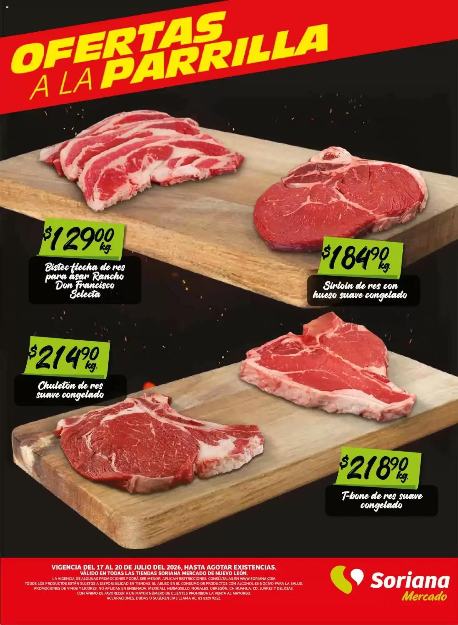 Catálogo de Folleto Soriana Mercado 17 de julio al 20 de julio 2026 - Pagina 3