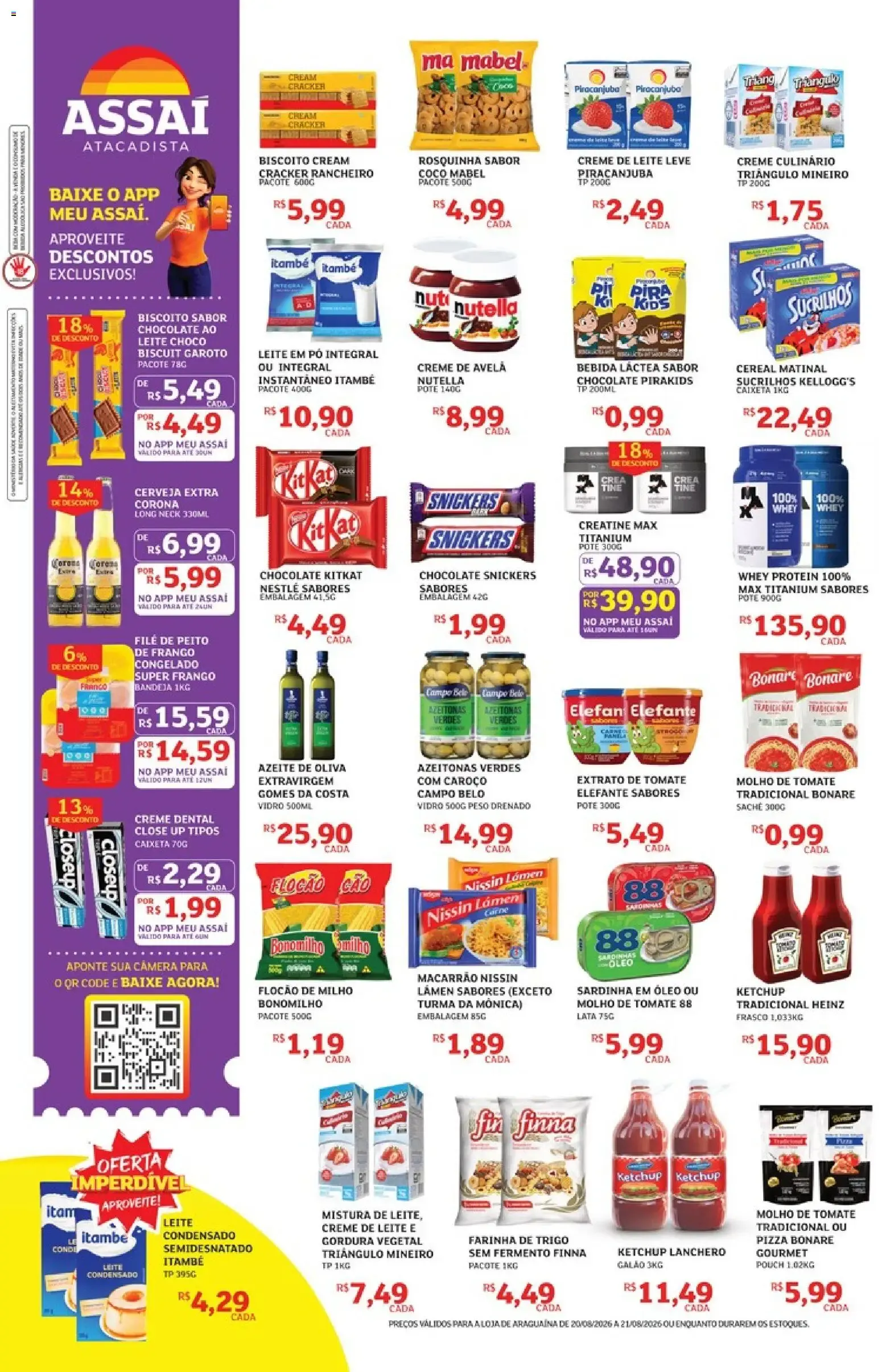 Encarte de Assaí Atacadista ofertas - TO de 20/08/2026 | Promoções Online 20 de agosto até 21 de agosto 2026 - Pagina 2