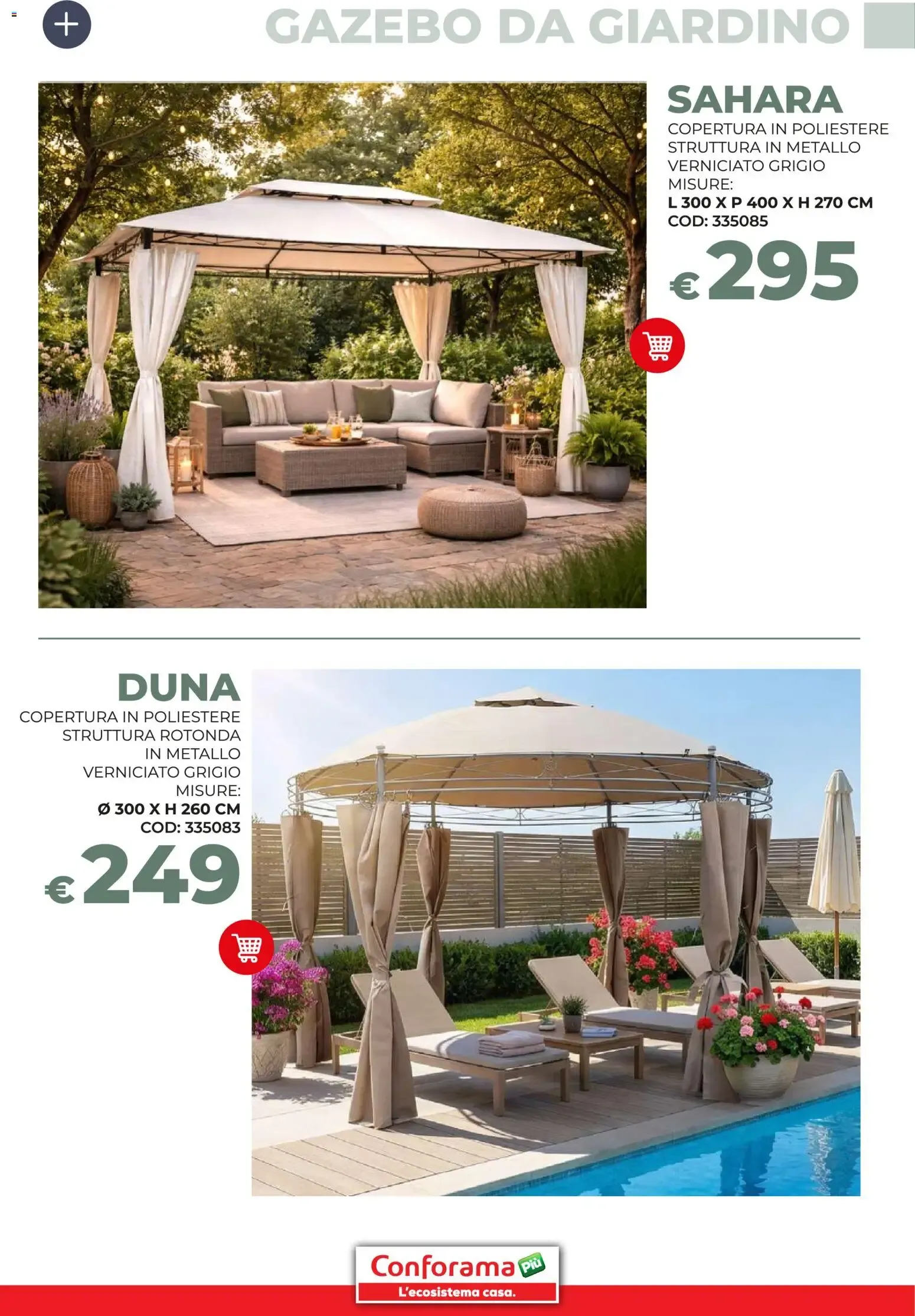 Collezione Arredo Giardino Conforama da 19 marzo a 31 agosto di 2026 - Pagina del volantino 13