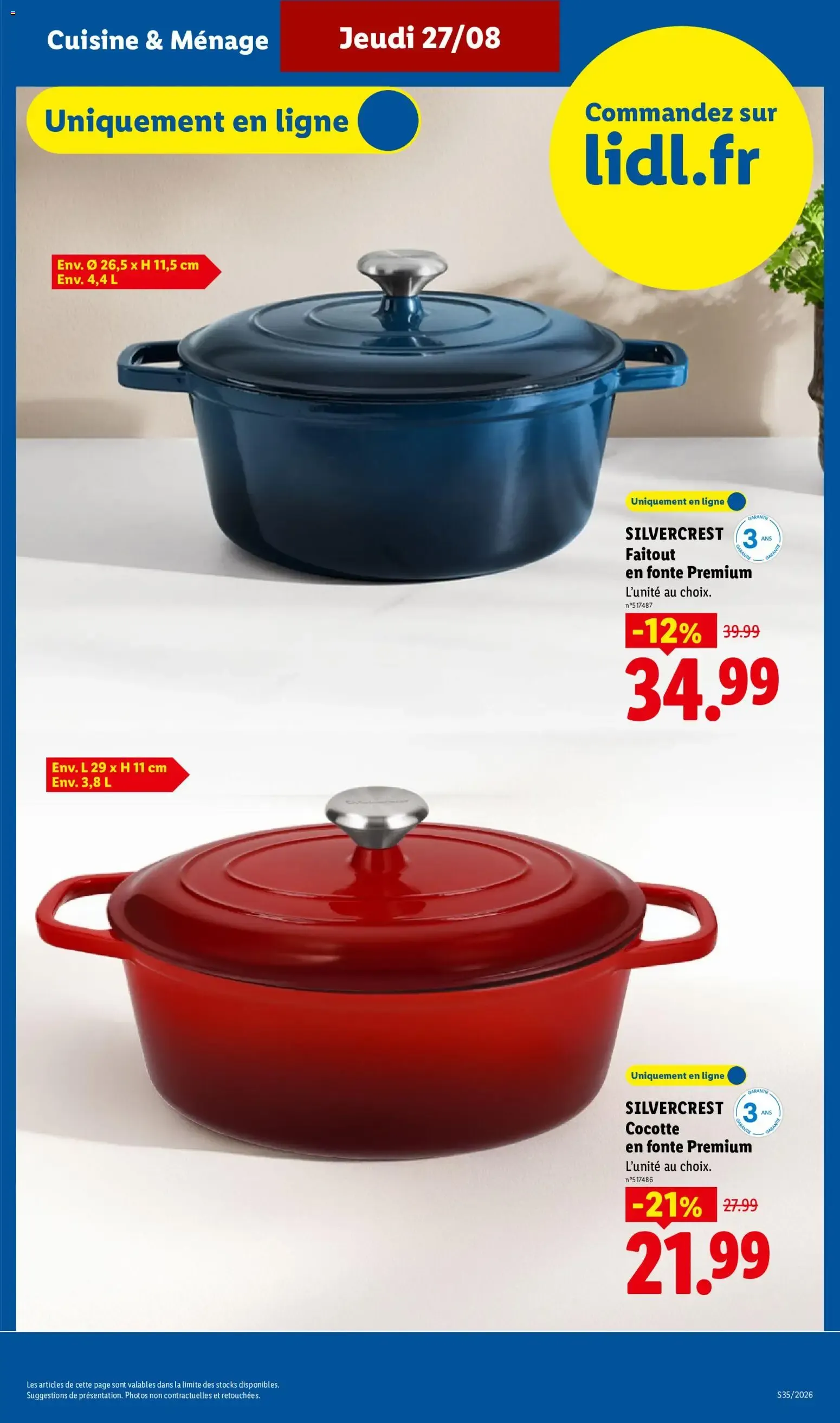 Catalogue LIDL du 24/08/2026 | Promo prospectus en ligne du 24 août au 27 août 2026 - Catalogue page 9