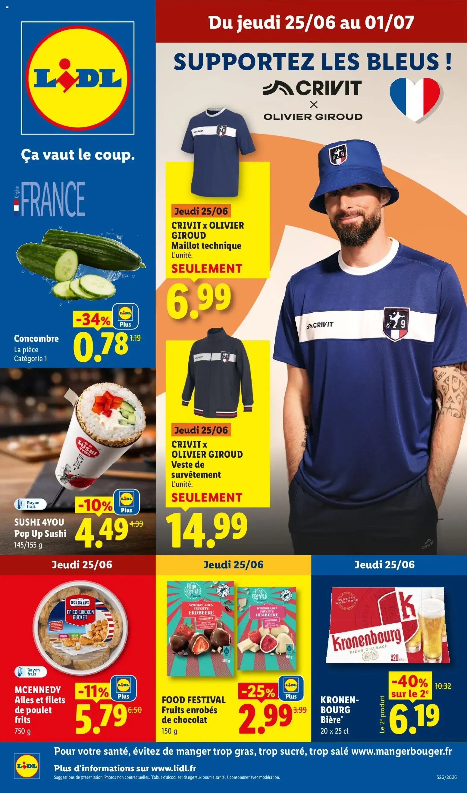 Catalogue LIDL à venir 25/06/2026 » Prospectus Juin du 25 juin au 1 juillet 2026 - Catalogue page 1