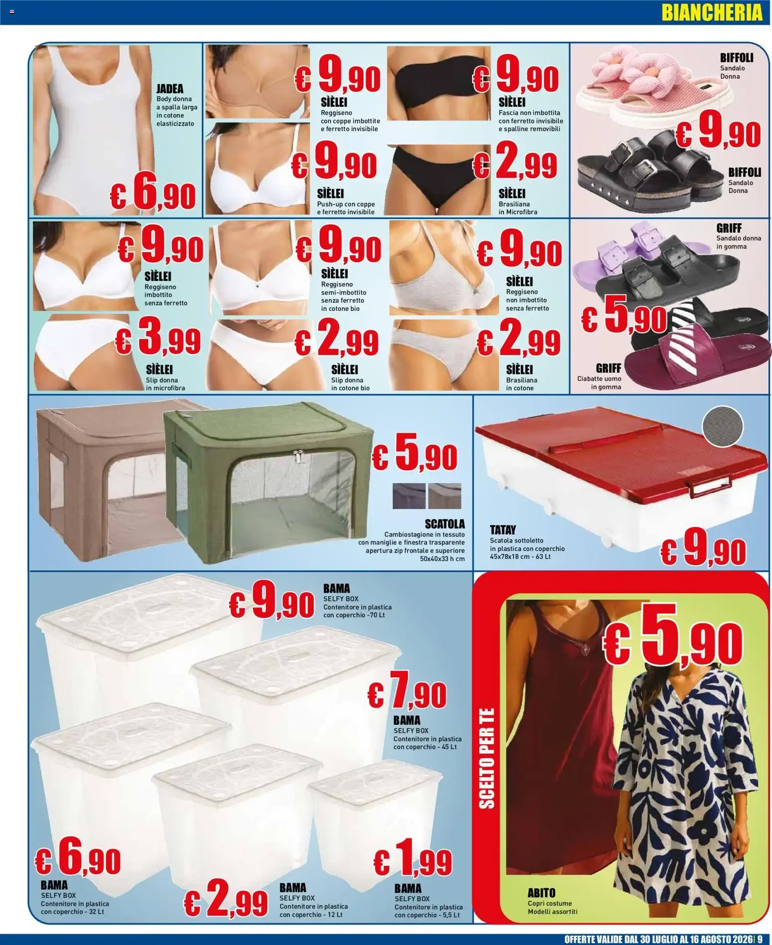 IL RISPARMIO NON VA IN VACANZA. Casalandia da 30 luglio a 16 agosto di 2026 - Pagina del volantino 9