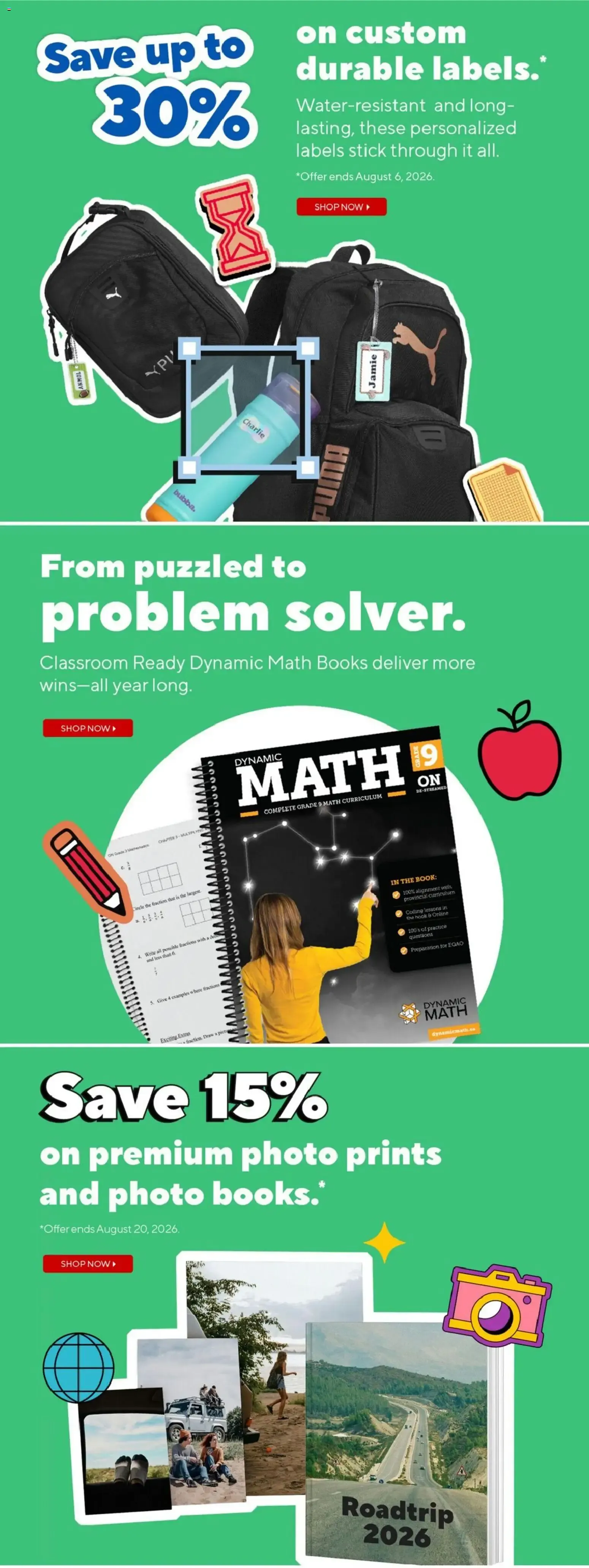 Staples Back to School Flyer from July 27 to July 30 2026 - flyer page 10