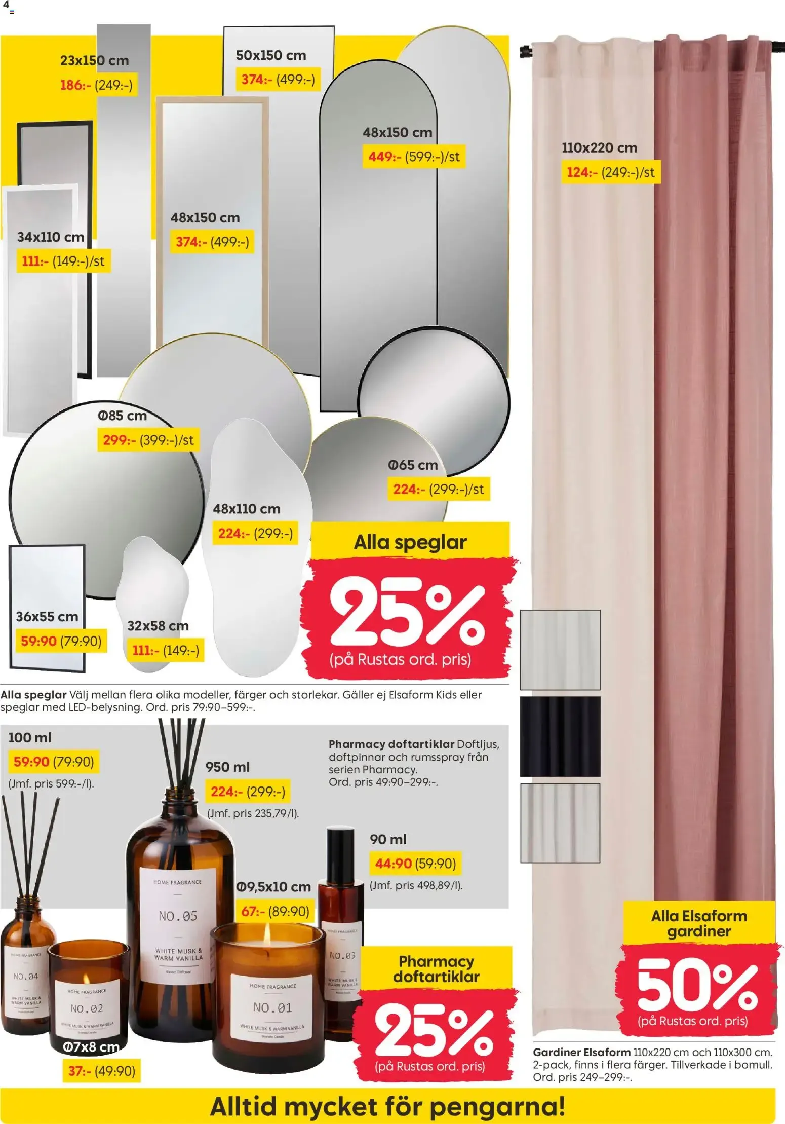 Rusta erbjudanden från 06/07/2026 - 12/07/2026 > Reklamblad nuvarande rabatter från 6 juli till 12 juli 2026 - Reklamblad sidor 4
